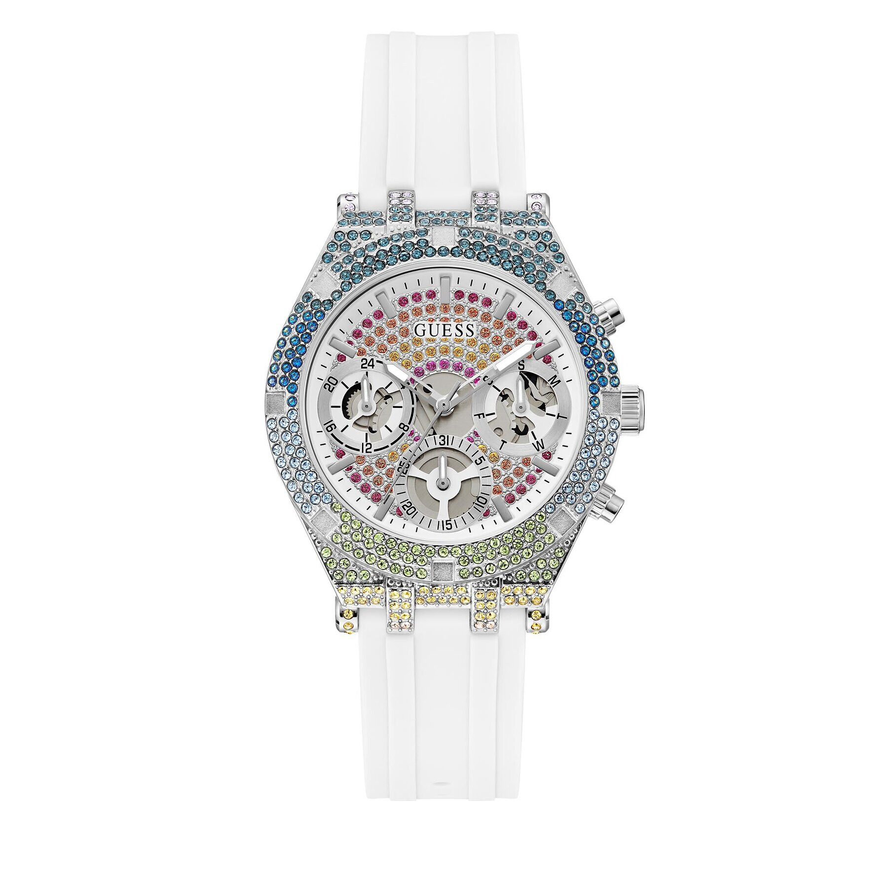 Guess Ceas Heiress GW0407L4 Alb - Pled.ro