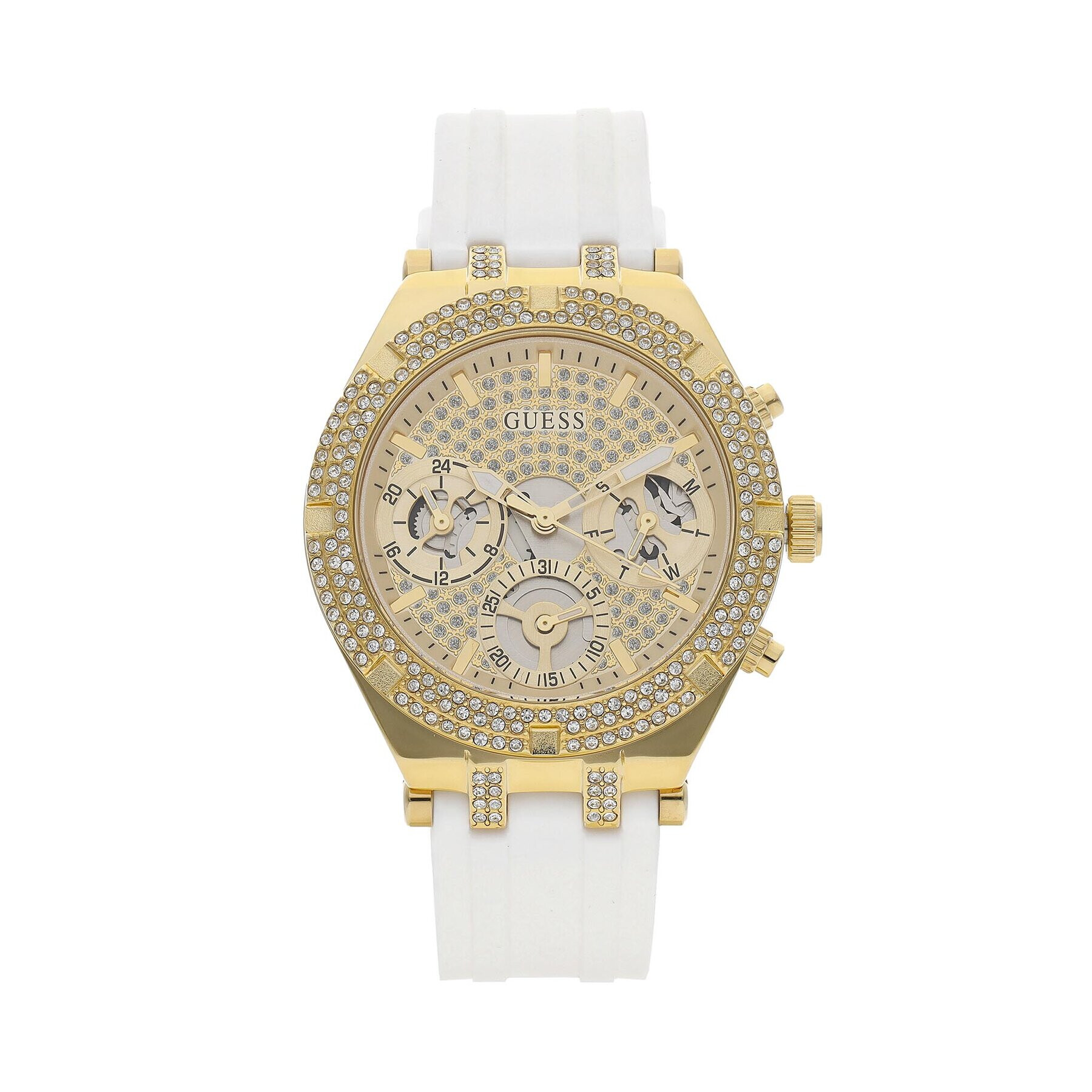 Guess Ceas Night Life GW0407L2 Auriu - Pled.ro