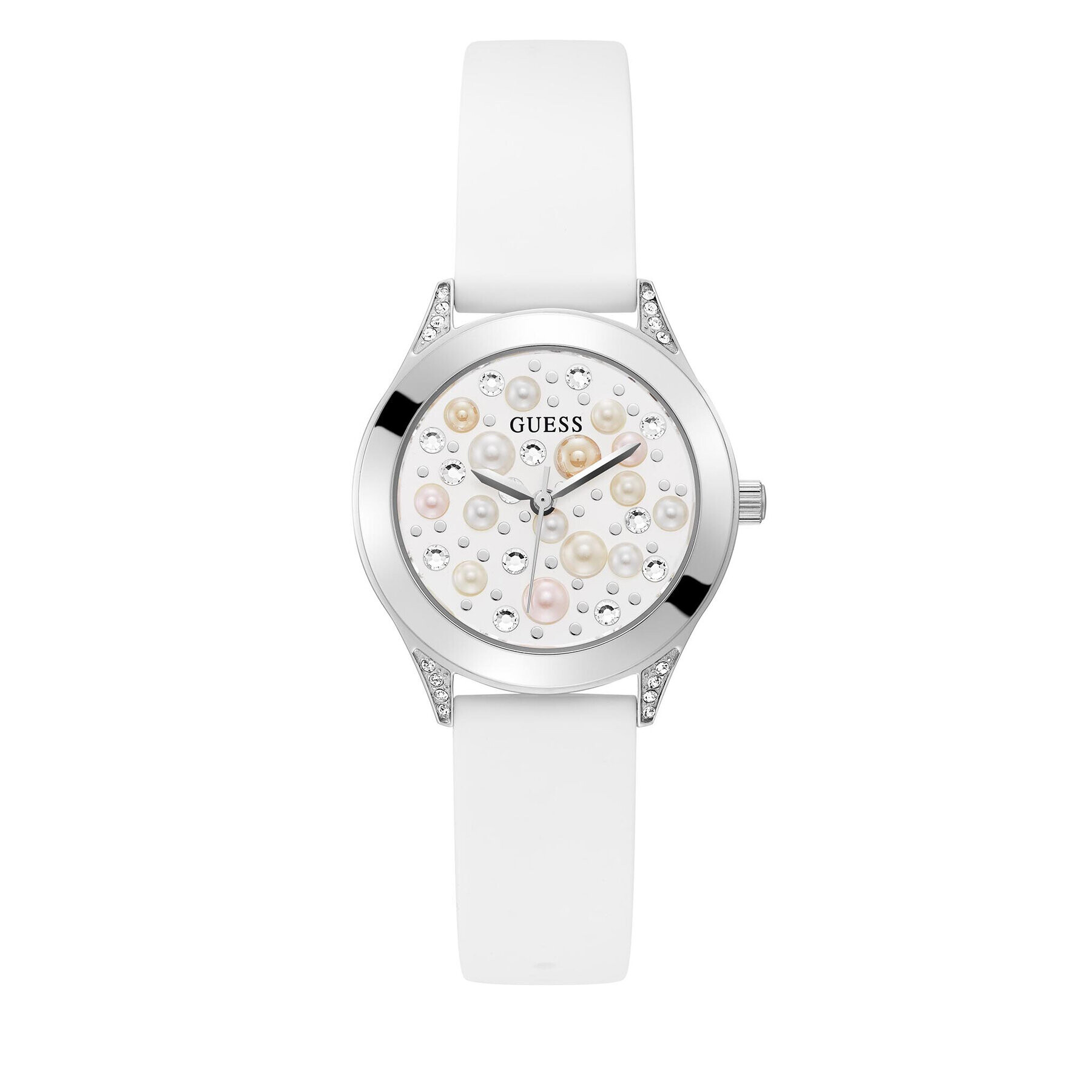 Guess Ceas Pearl GW0381L1 Alb - Pled.ro