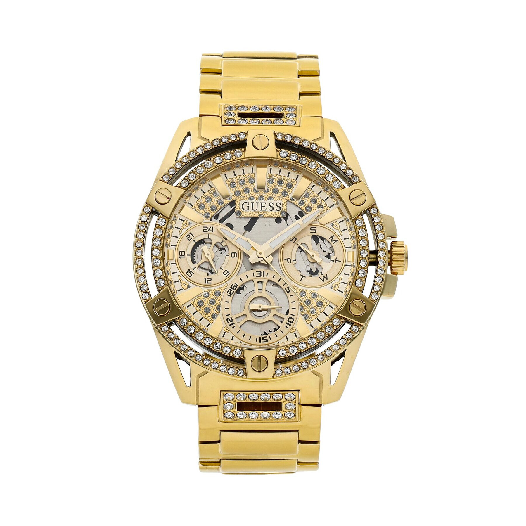 Guess Ceas Queen GW0464L2 Auriu - Pled.ro