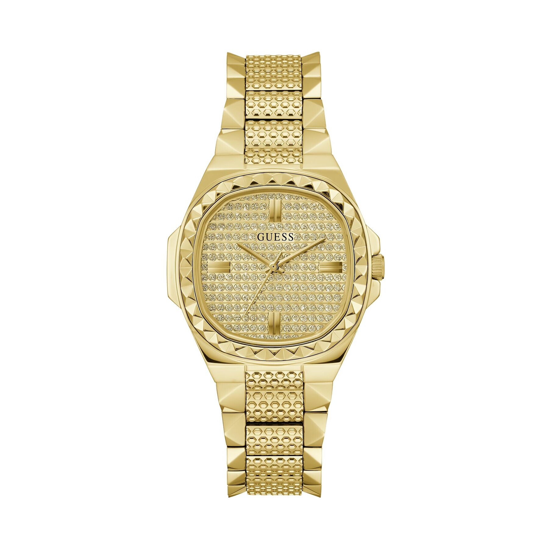 Guess Ceas Rebellious GW0601L1 Auriu - Pled.ro