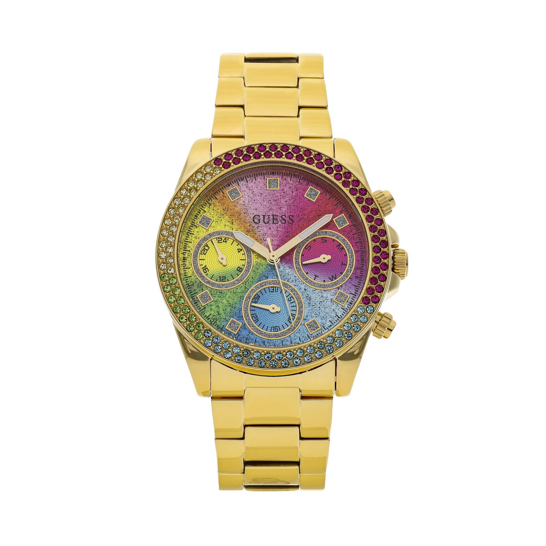 Guess Ceas Sol GW0483L4 Auriu - Pled.ro