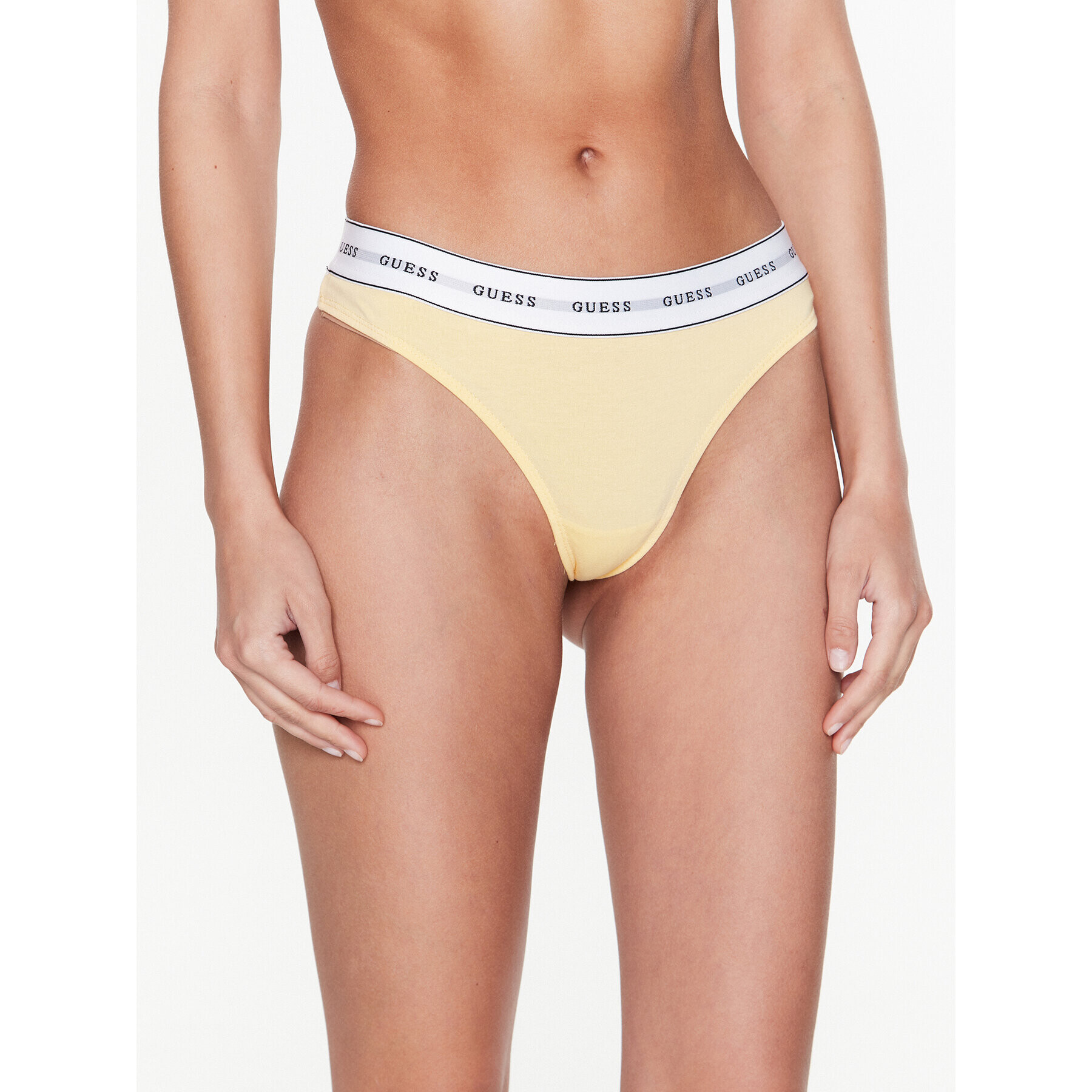 Guess Chilot tanga Carrie O97E04 KBBU1 Galben - Pled.ro