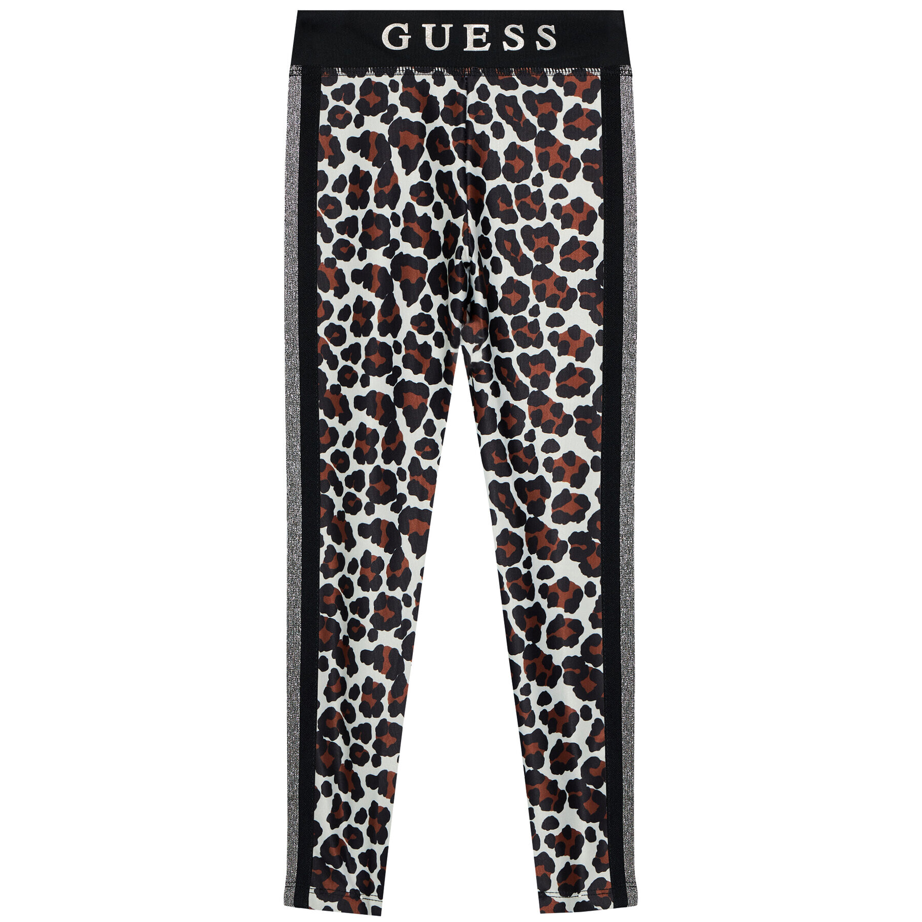 Guess Colanți J1YB00 MC01P Maro Slim Fit - Pled.ro