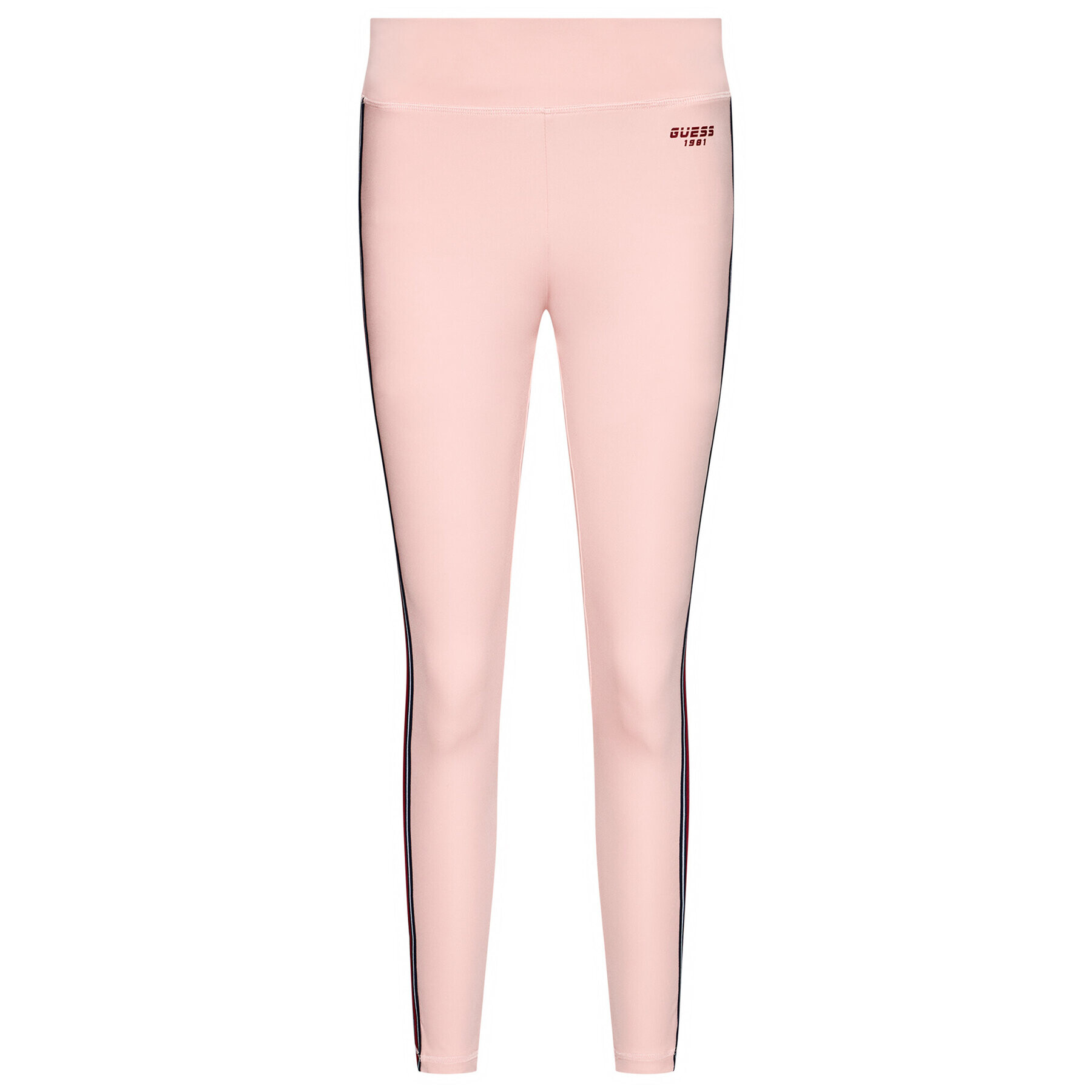 Guess Colanți Racer O1RA38 MC04E Roz Slim Fit - Pled.ro