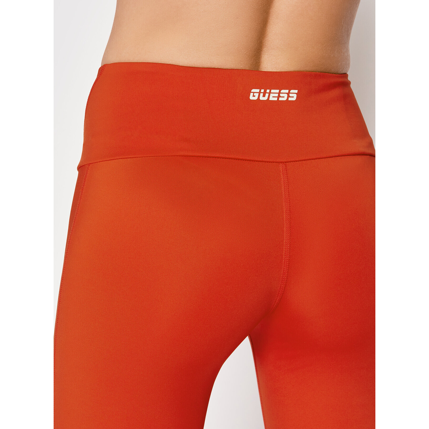 Guess Colanți V2RB04 MC03W Roșu Slim Fit - Pled.ro