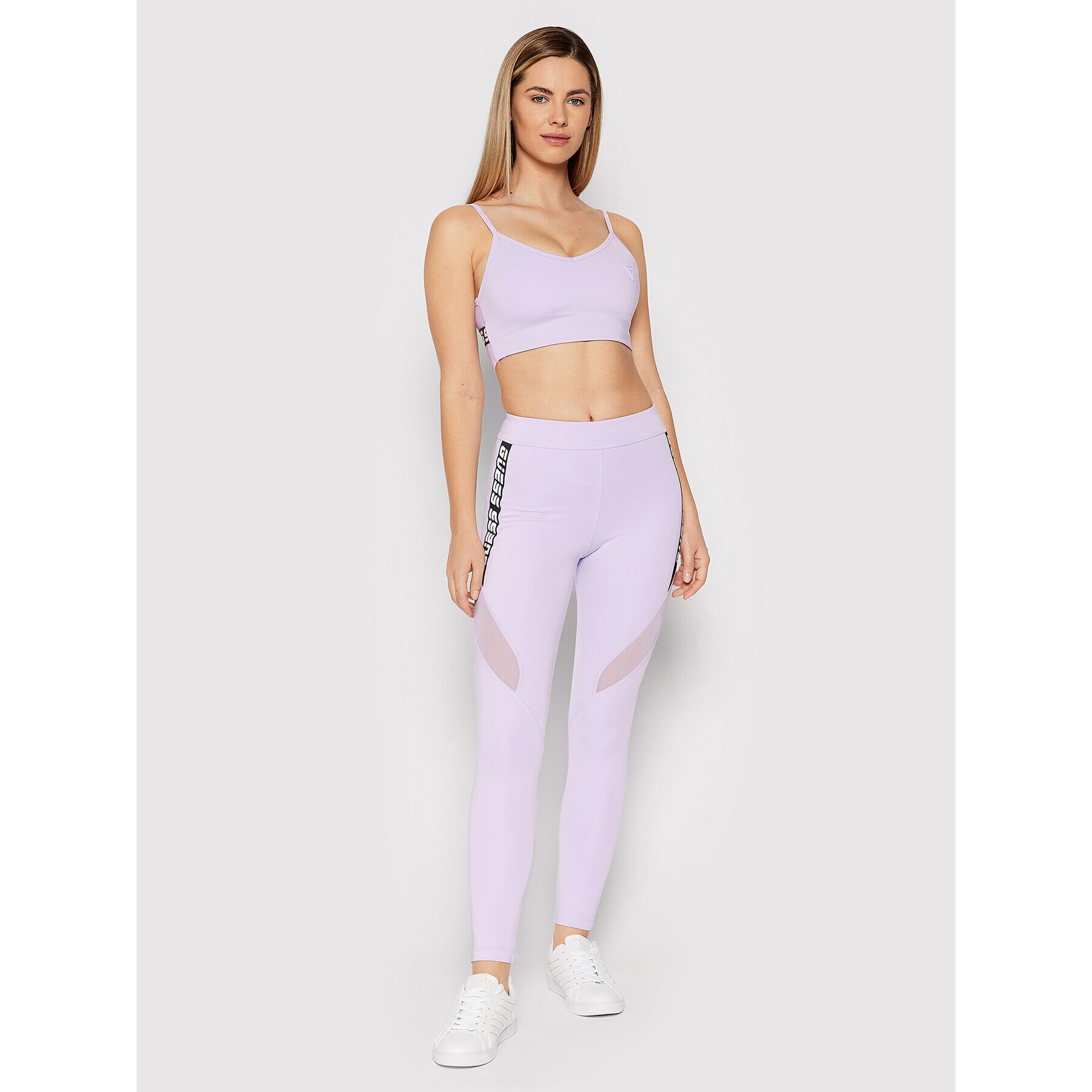 Guess Colanți V2RB19 MC03W Violet Slim Fit - Pled.ro