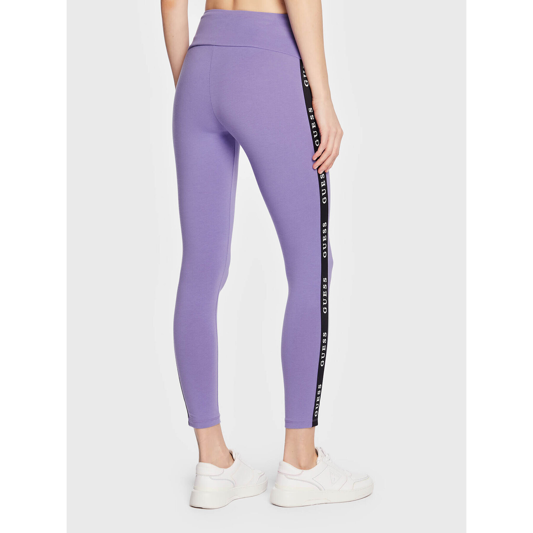 Guess Colanți Aline V2YB14 KABR0 Violet Slim Fit - Pled.ro