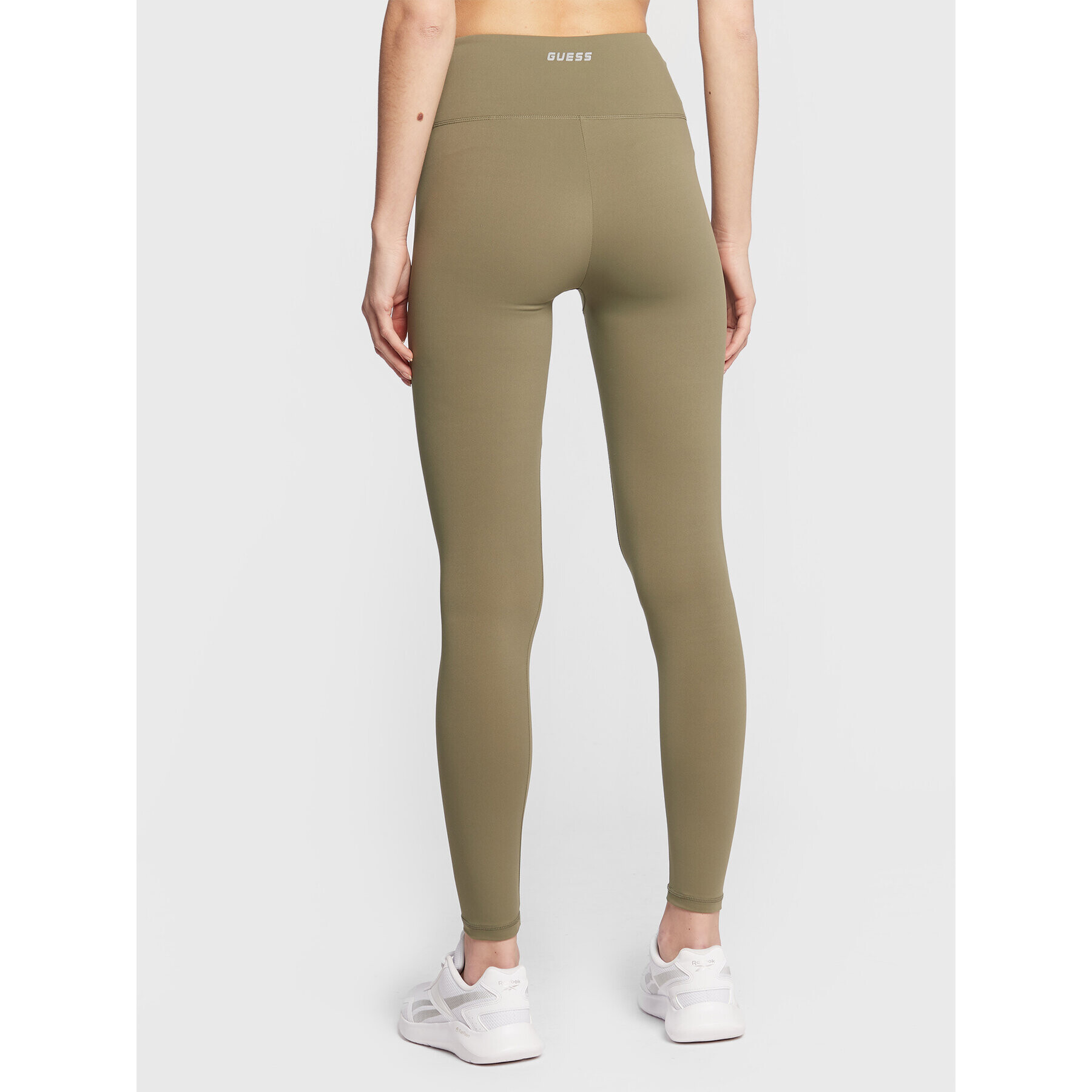 Guess Colanți Coline V2BB10 MC04Z Verde Slim Fit - Pled.ro