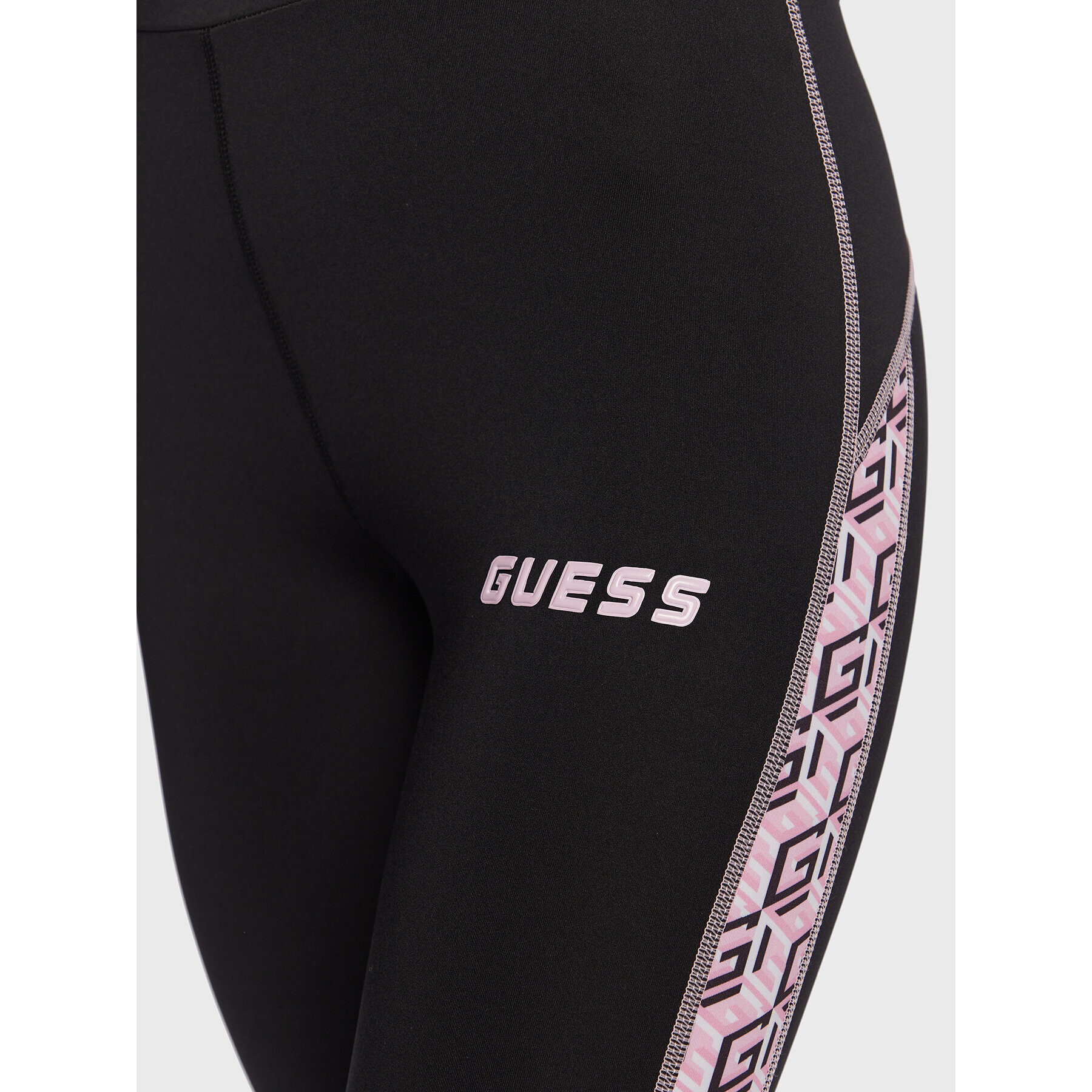 Guess Colanți Debra V3RB05 MC03W Negru Slim Fit - Pled.ro