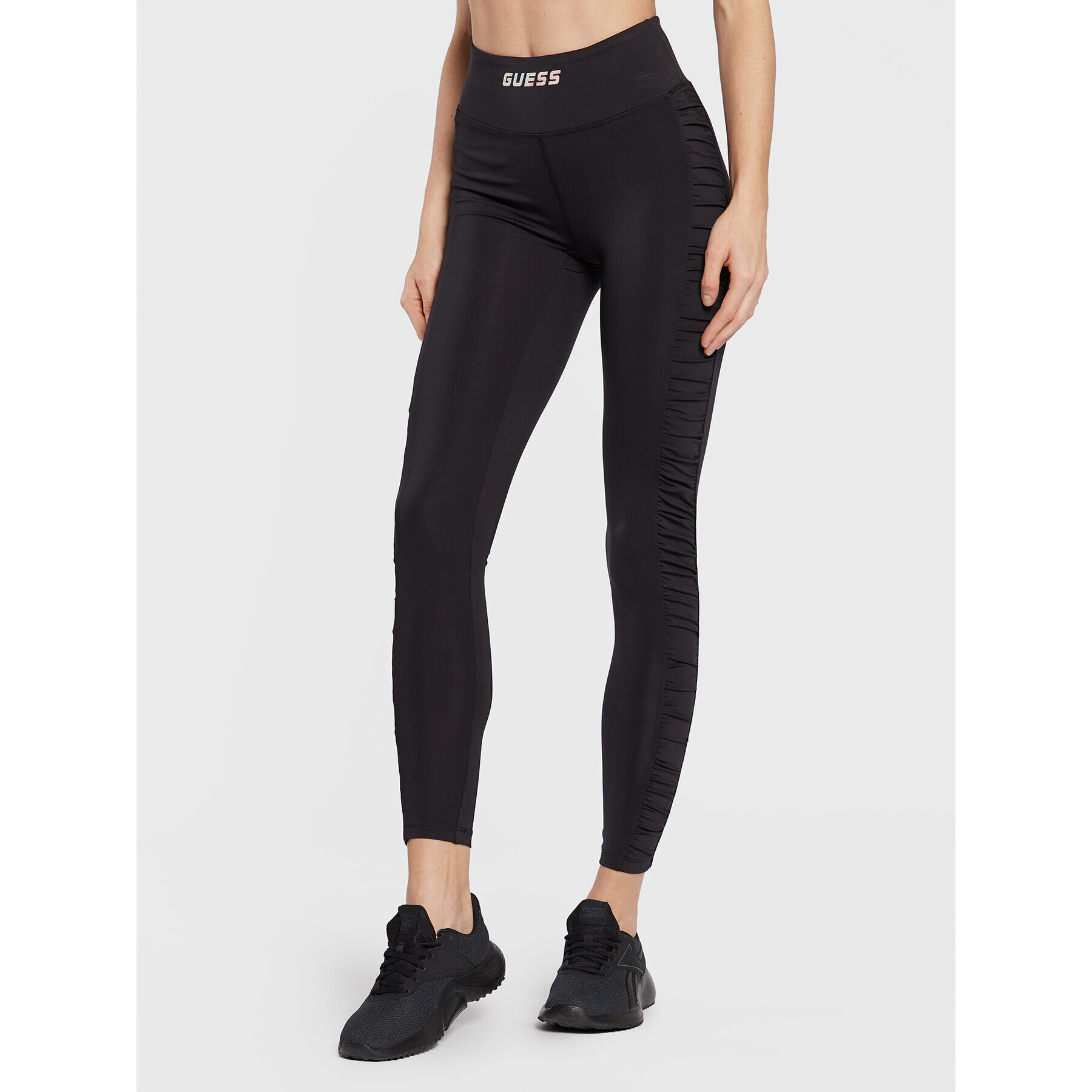 Guess Colanți Elise V2BB00 MC03W Negru Slim Fit - Pled.ro