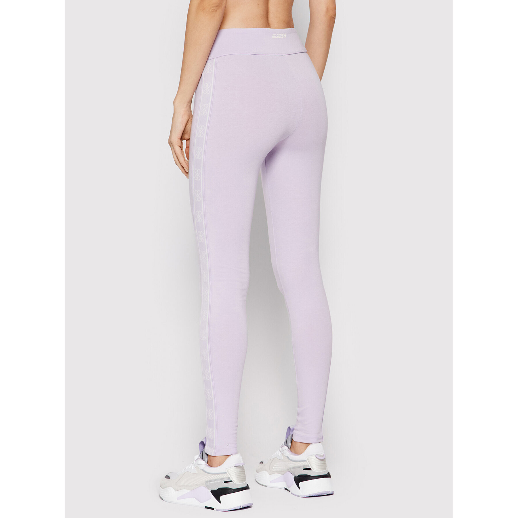 Guess Colanți V2GB22 KABR0 Violet Slim Fit - Pled.ro