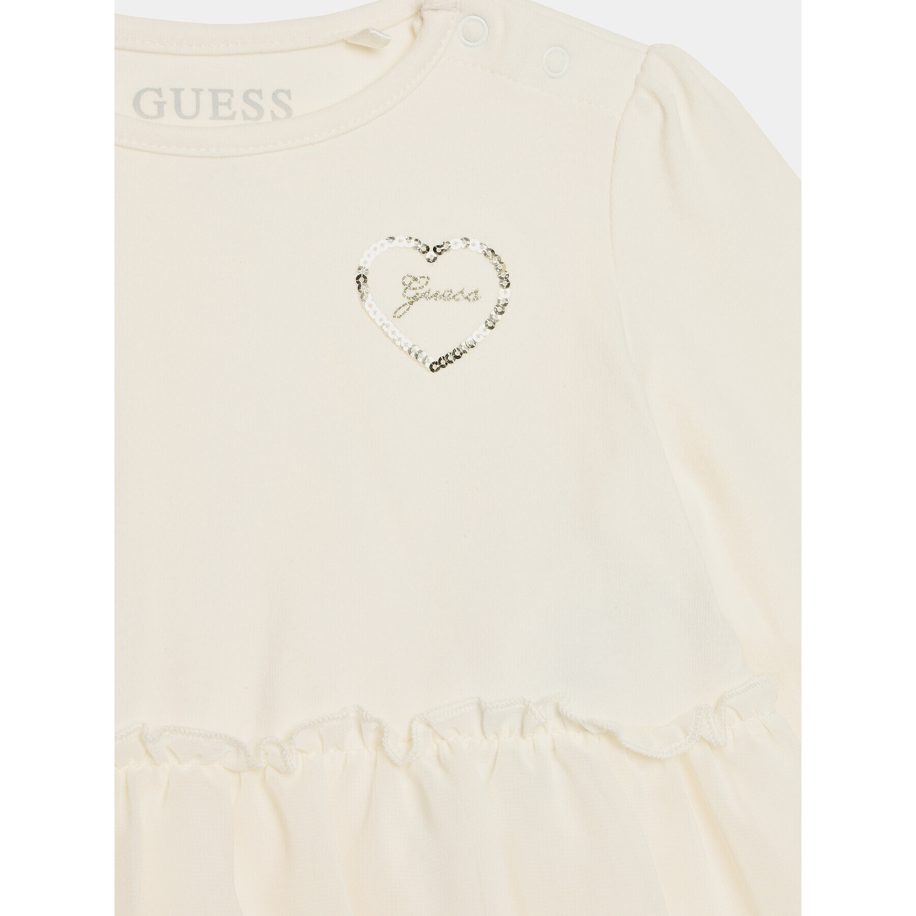 Guess Compleu copii A3BG00 WC910 Écru Regular Fit - Pled.ro