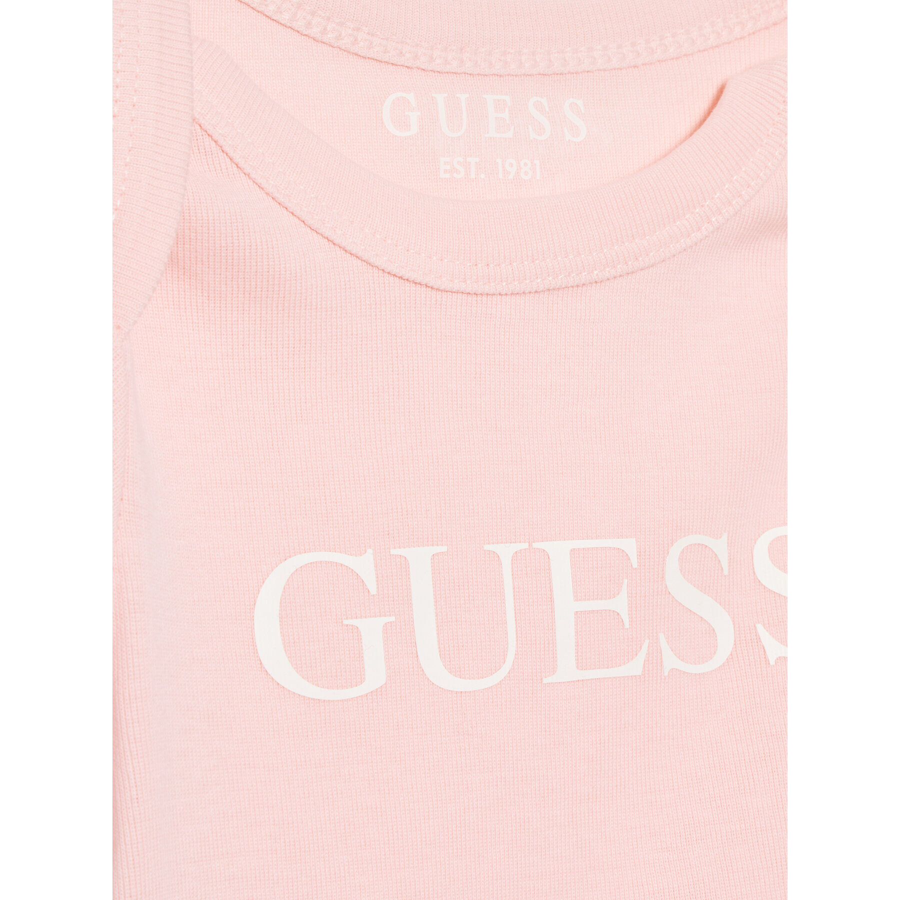 Guess Compleu copii H2GW06 KB6A0 Roz Regular Fit - Pled.ro