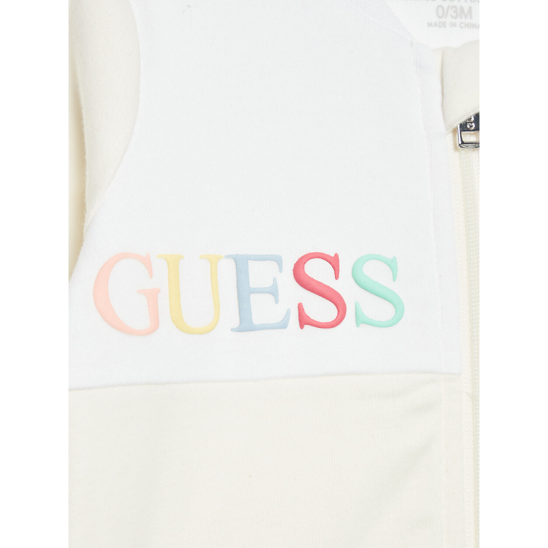 Guess Compleu copii H2YW04 KA6W3 Alb Regular Fit - Pled.ro