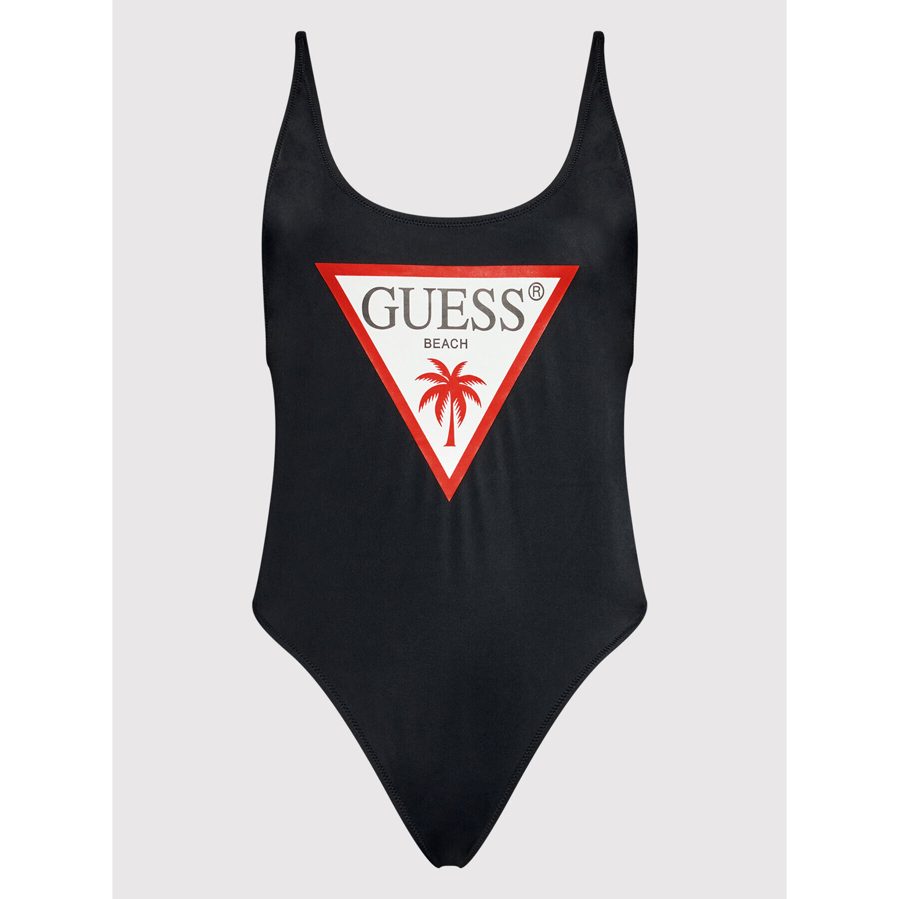 Guess Costum de baie E02J33 LY00K Negru - Pled.ro