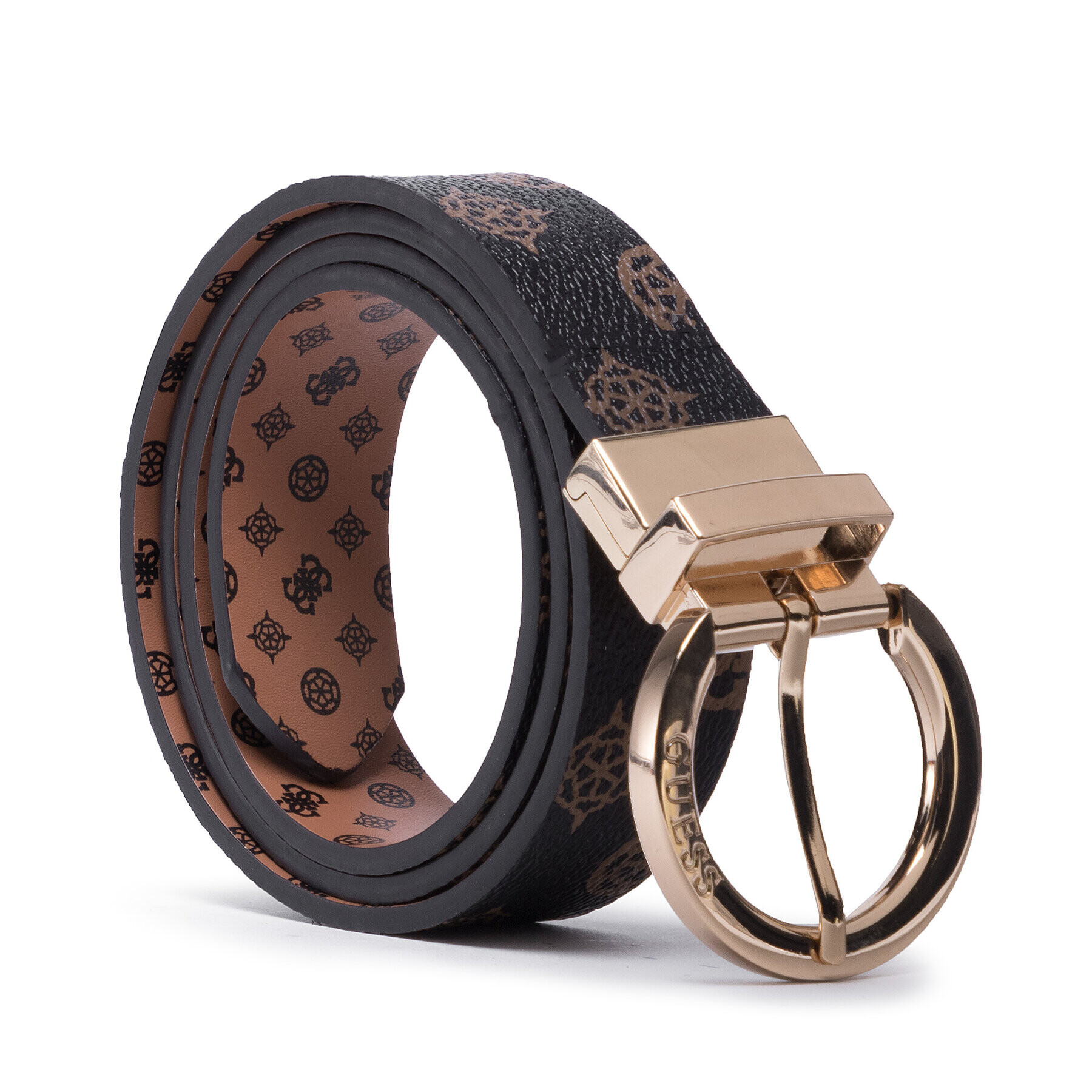 Guess Curea de Damă Cessily Belts BW7500 VIN30 Maro - Pled.ro