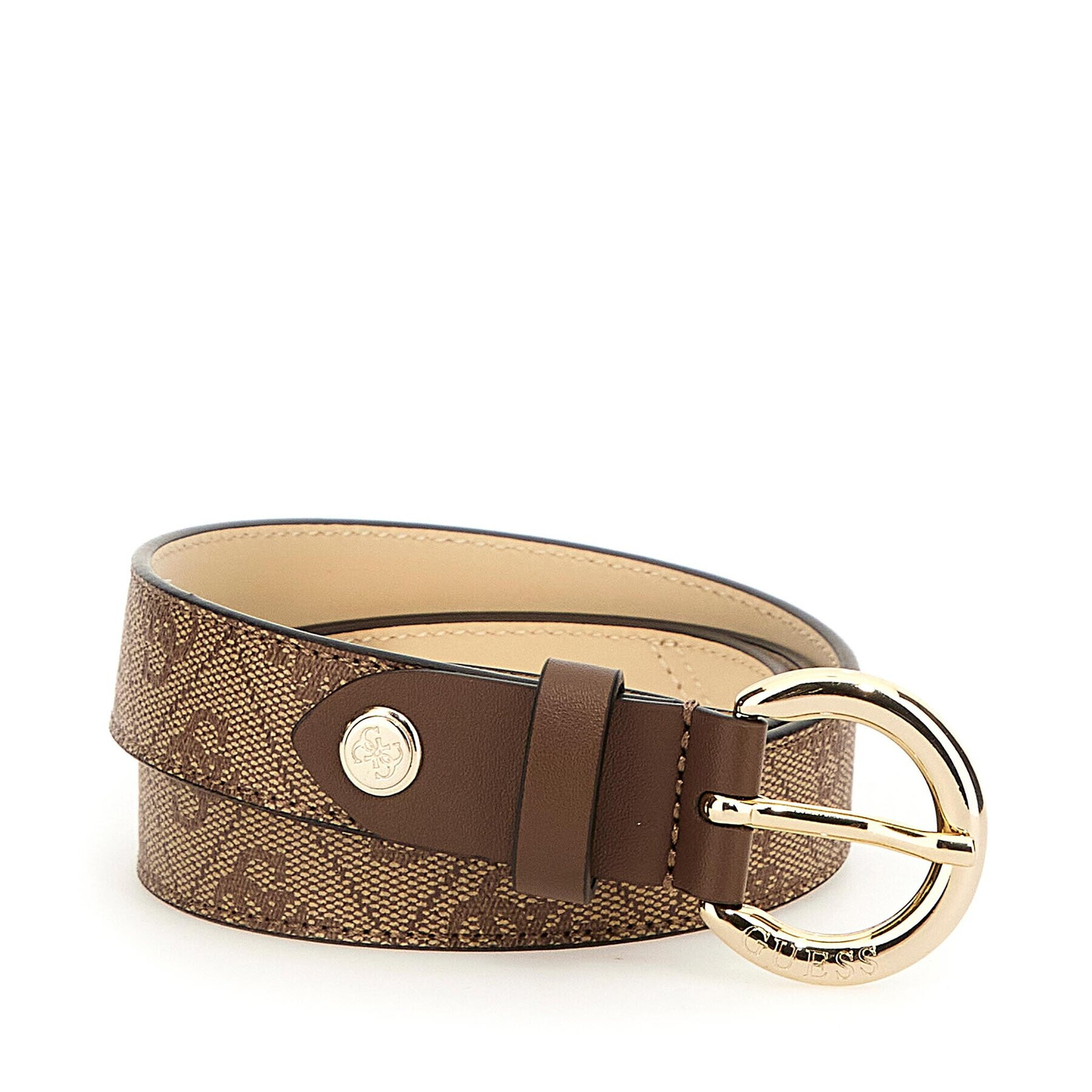 Guess Curea de Damă Izzy Belts BW7788 VIN25 Maro - Pled.ro