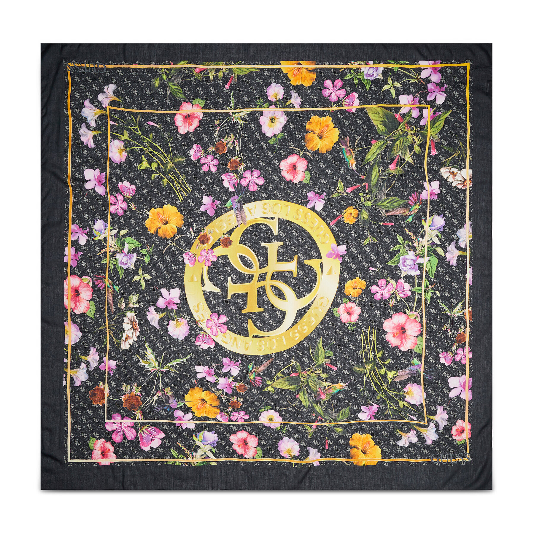 Guess Eșarfă Not Coordinated Scarves AW8672 MOD03 Negru - Pled.ro