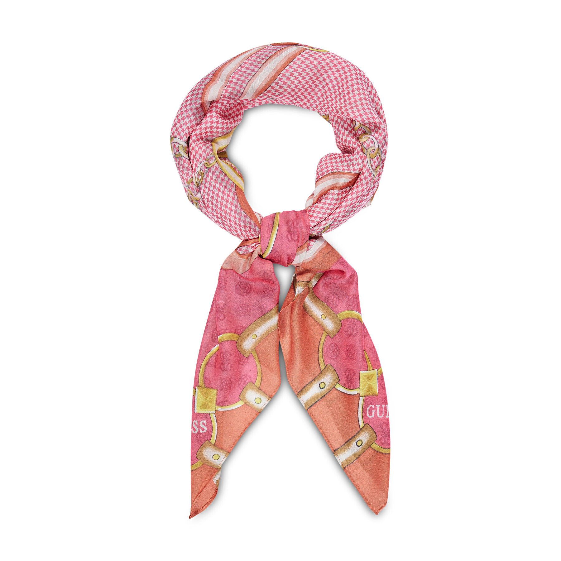 Guess Eșarfă Not Coordinated Scarves AW8676 MOD03 Roz - Pled.ro