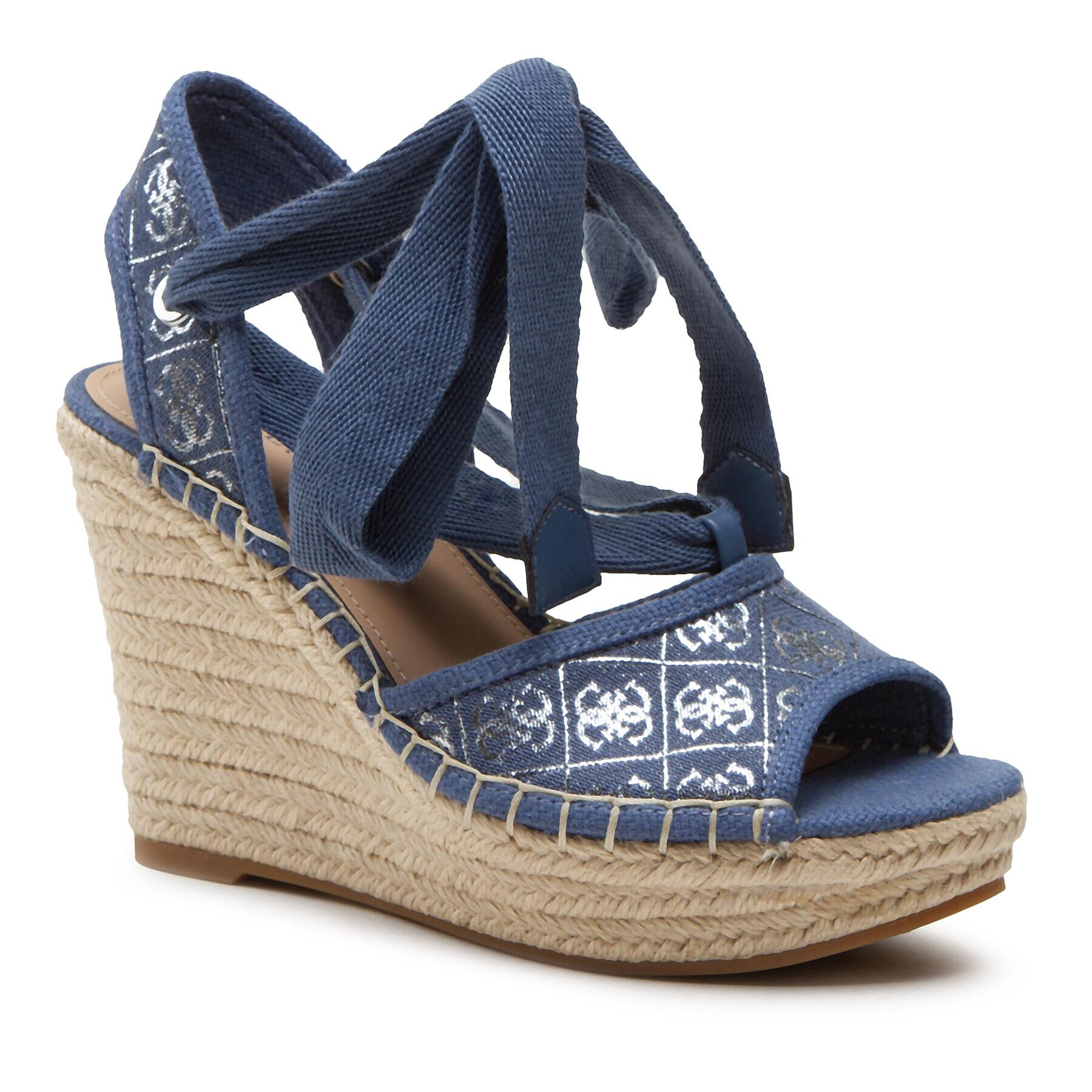 Guess Espadrile Halona FL6HLO FAL04 Bleumarin - Pled.ro