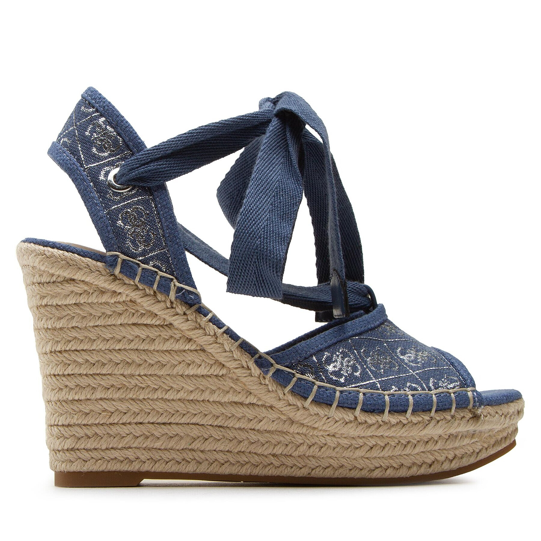 Guess Espadrile Halona FL6HLO FAL04 Bleumarin - Pled.ro