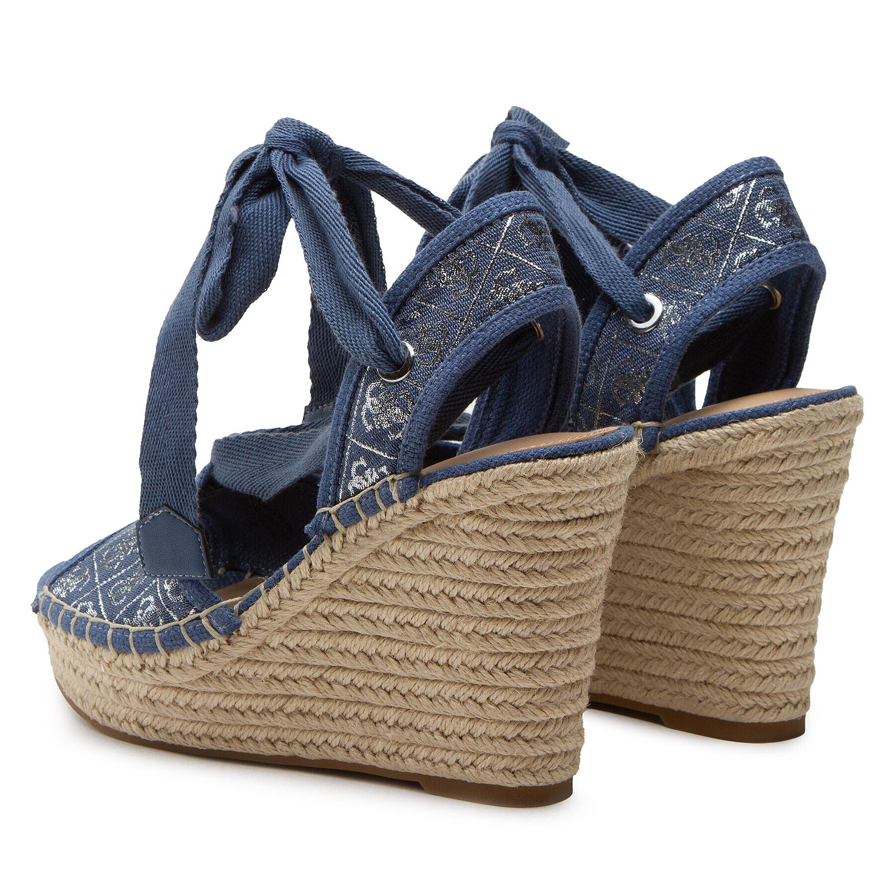 Guess Espadrile Halona FL6HLO FAL04 Bleumarin - Pled.ro