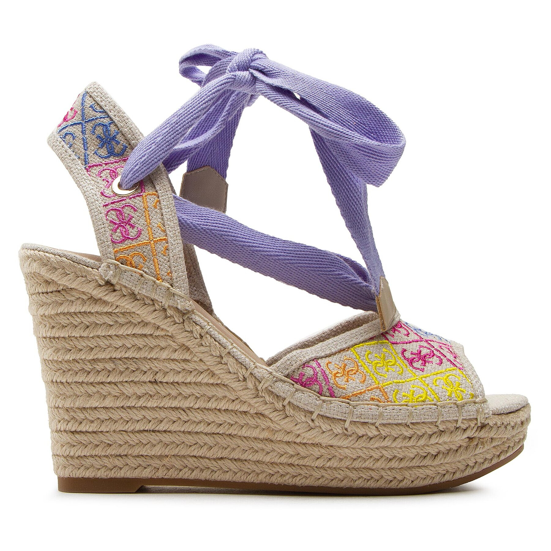 Guess Espadrile Halona FL6HLO FAL04 Colorat - Pled.ro