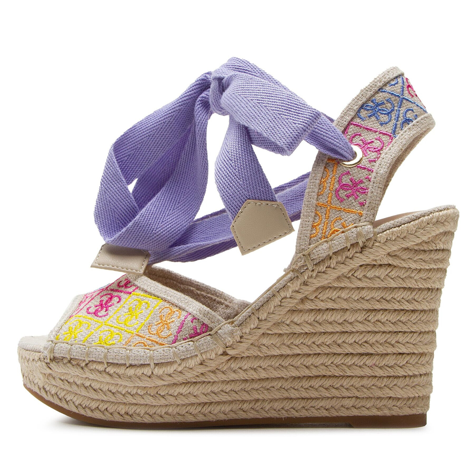 Guess Espadrile Halona FL6HLO FAL04 Colorat - Pled.ro