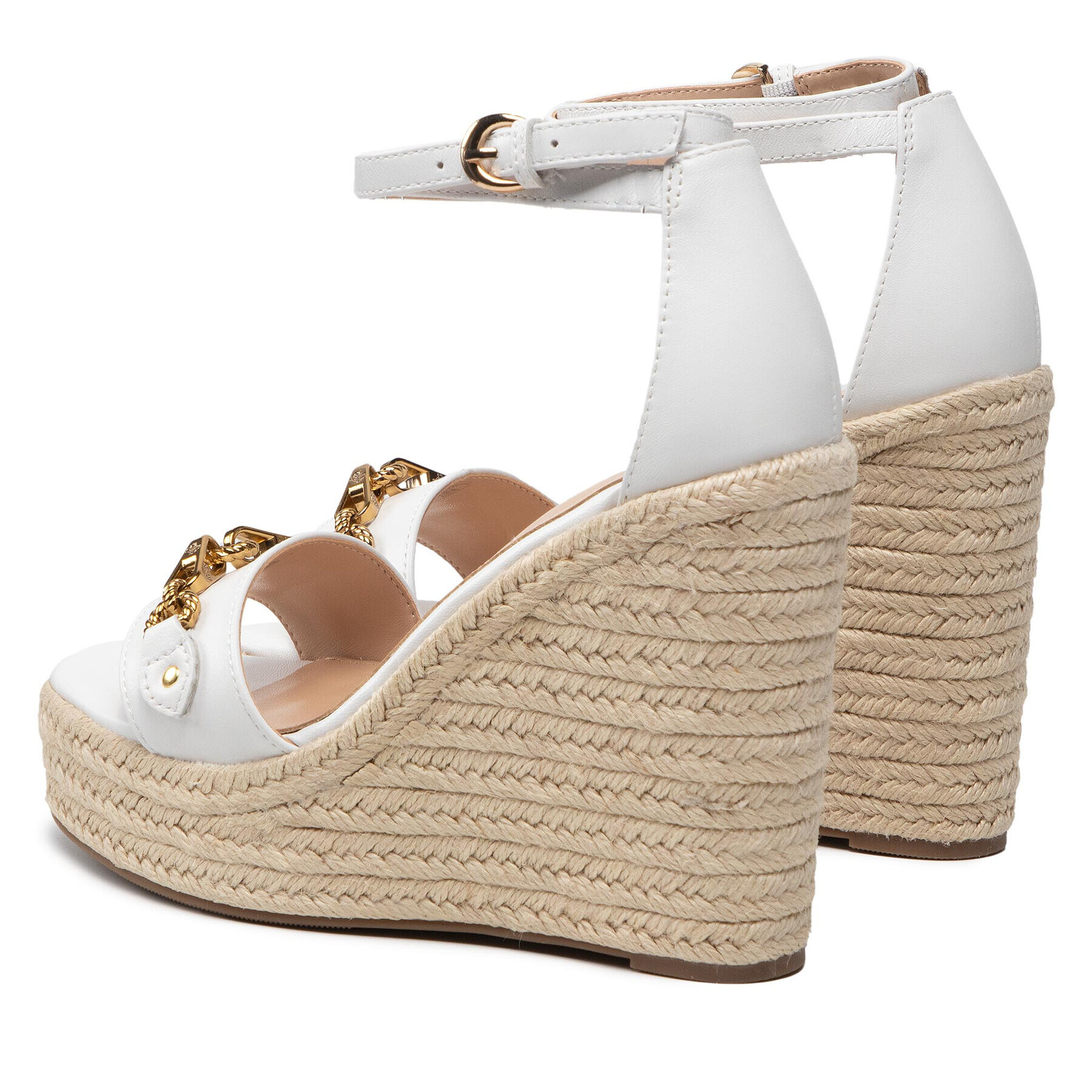 Guess Espadrile Wendy FL6WEN LEA03 Alb - Pled.ro