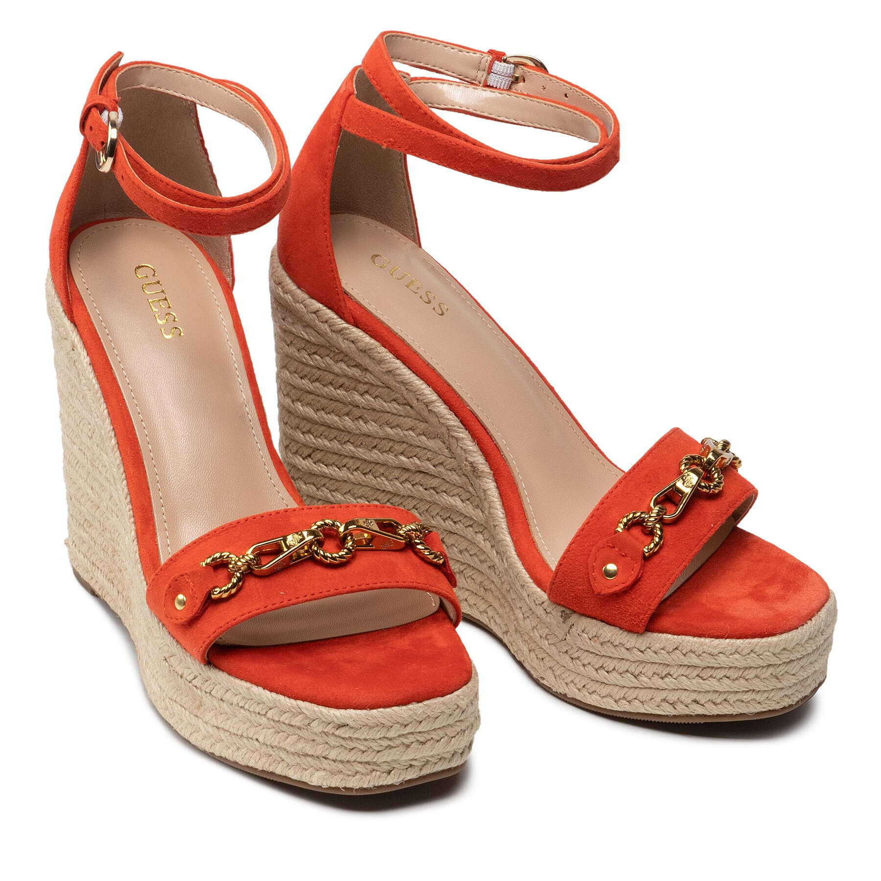 Guess Espadrile Wendy FL6WEN SUE03 Portocaliu - Pled.ro