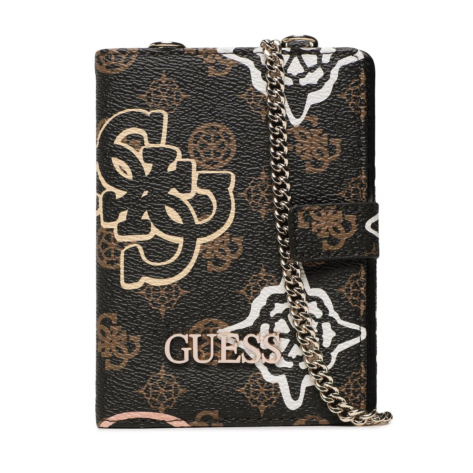 Guess Etui pentru Acte Berta (S) Slg SWP868 60600 Negru - Pled.ro