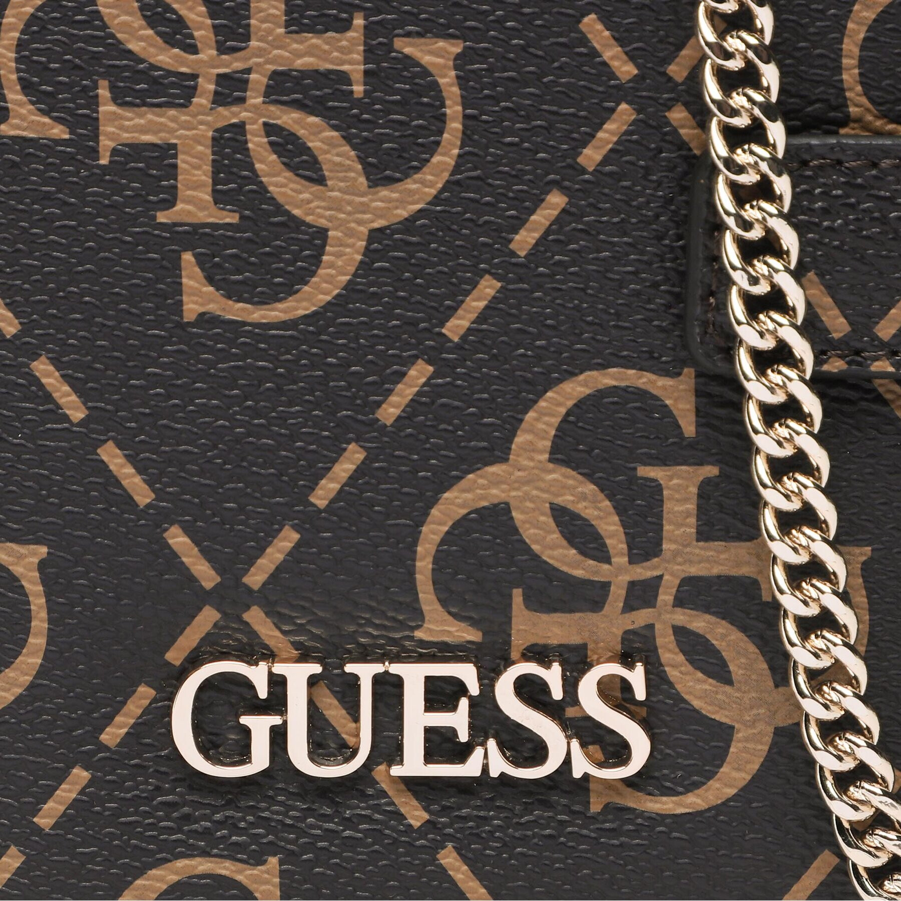 Guess Etui pentru Acte Berta (S) Slg SWS868 80600 Maro - Pled.ro