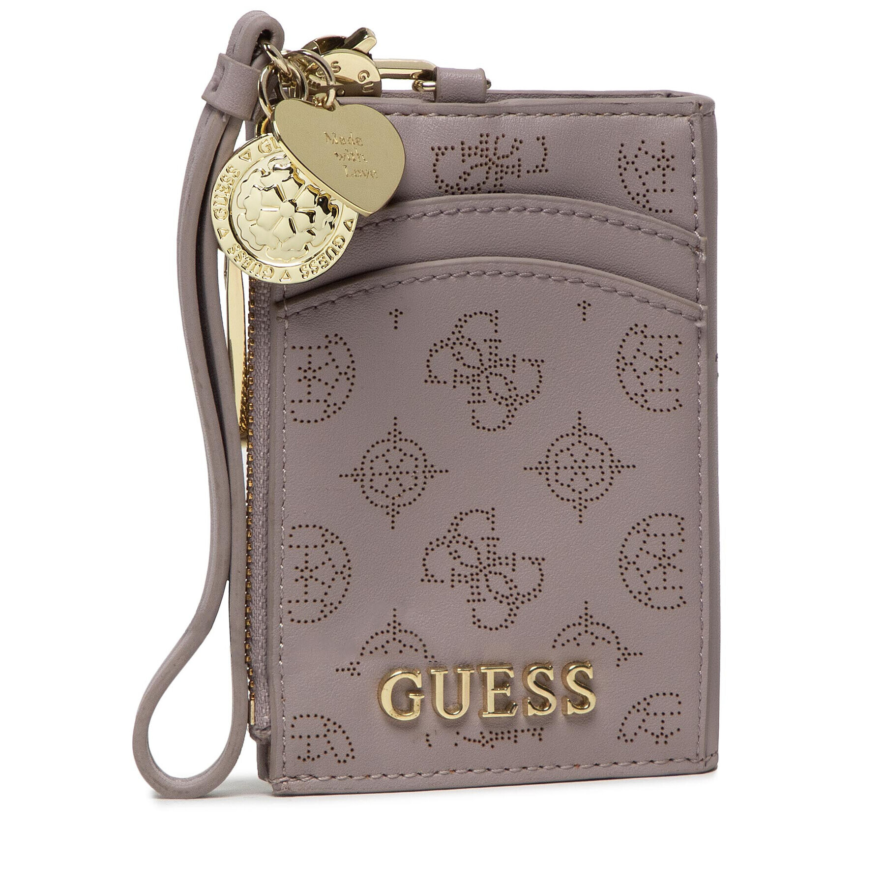 Guess Etui pentru carduri Jacaline Card Case Keyring RWJACA P2202 Violet - Pled.ro