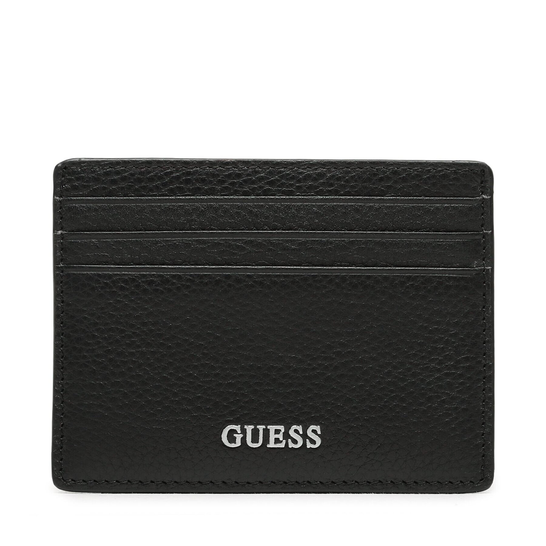 Guess Etui pentru carduri Riviera Slg SMRIVI LEA25 Negru - Pled.ro