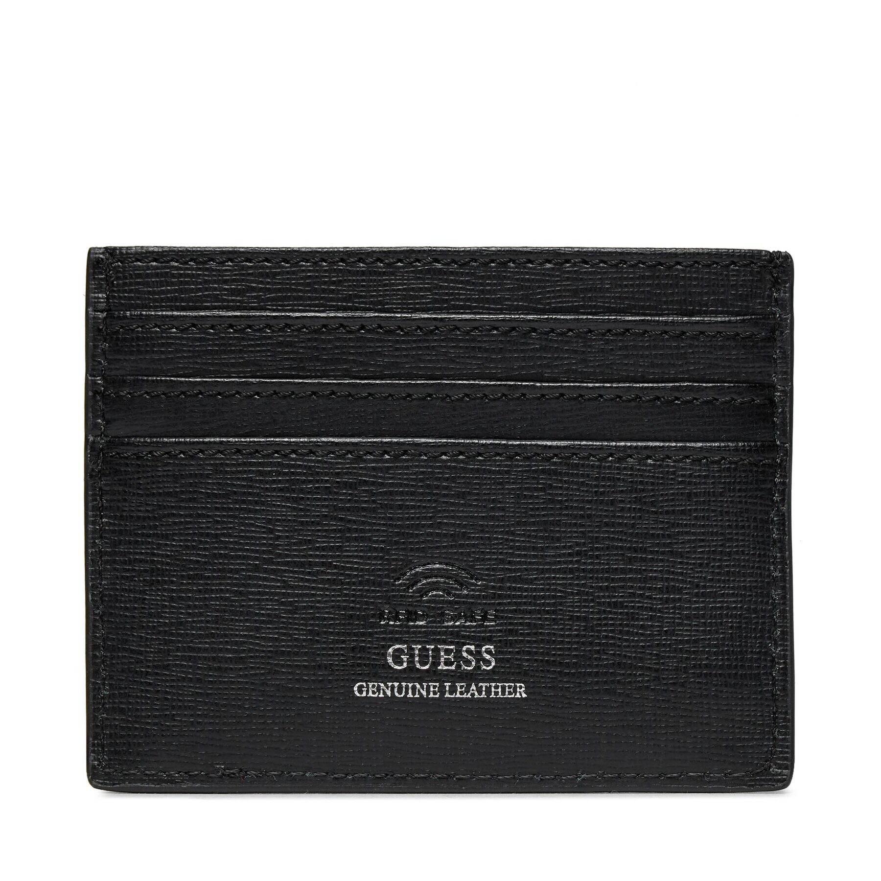 Guess Etui pentru carduri SMCSLE LEA25 Negru - Pled.ro