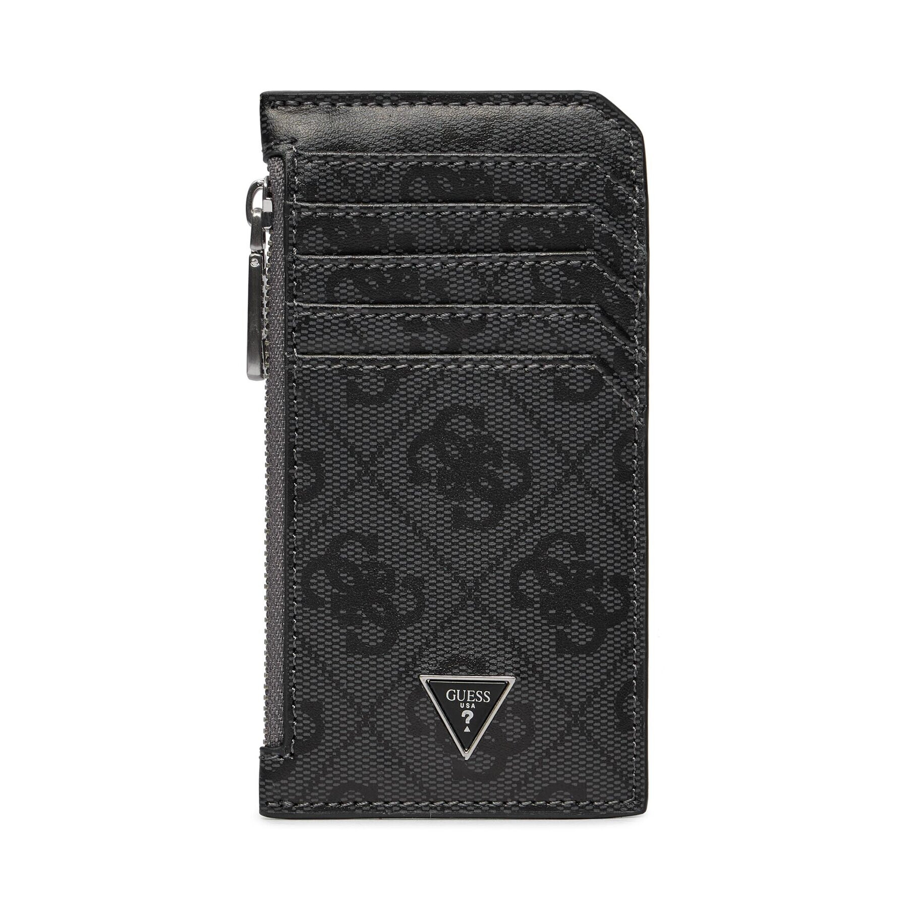 Guess Etui pentru carduri SMVELE LEA76 Negru - Pled.ro