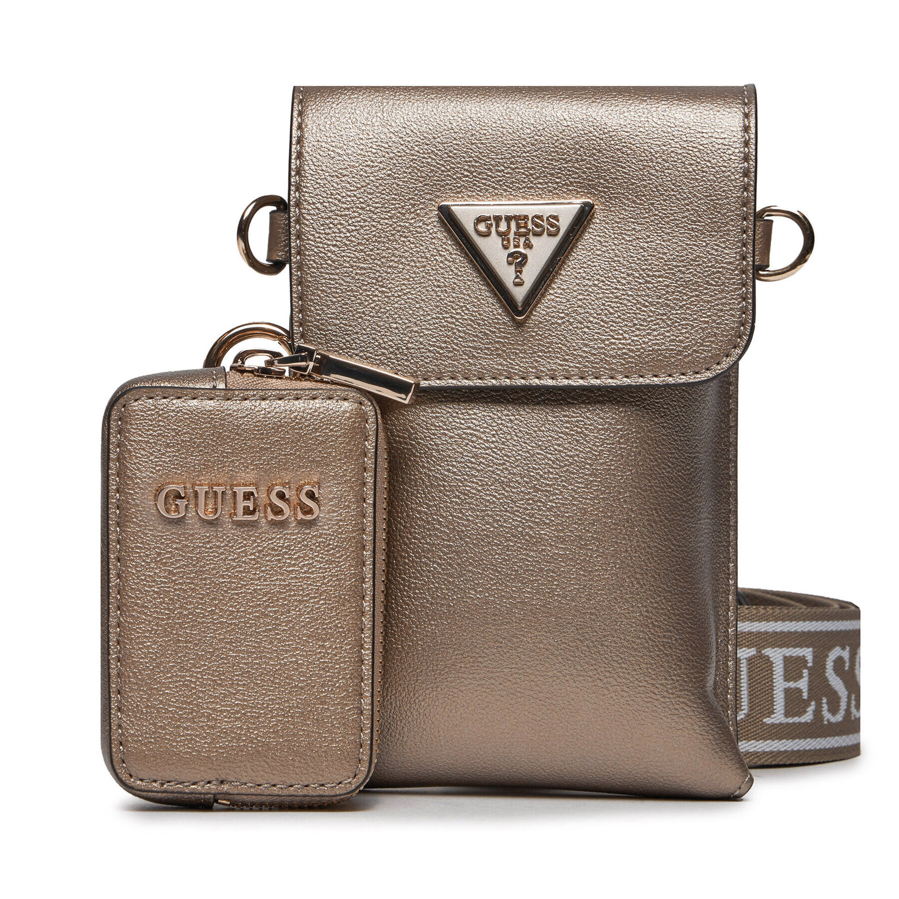 Guess Etui pentru telefon Latona (BG) Mini-Bags HWBG92 11810 Argintiu - Pled.ro