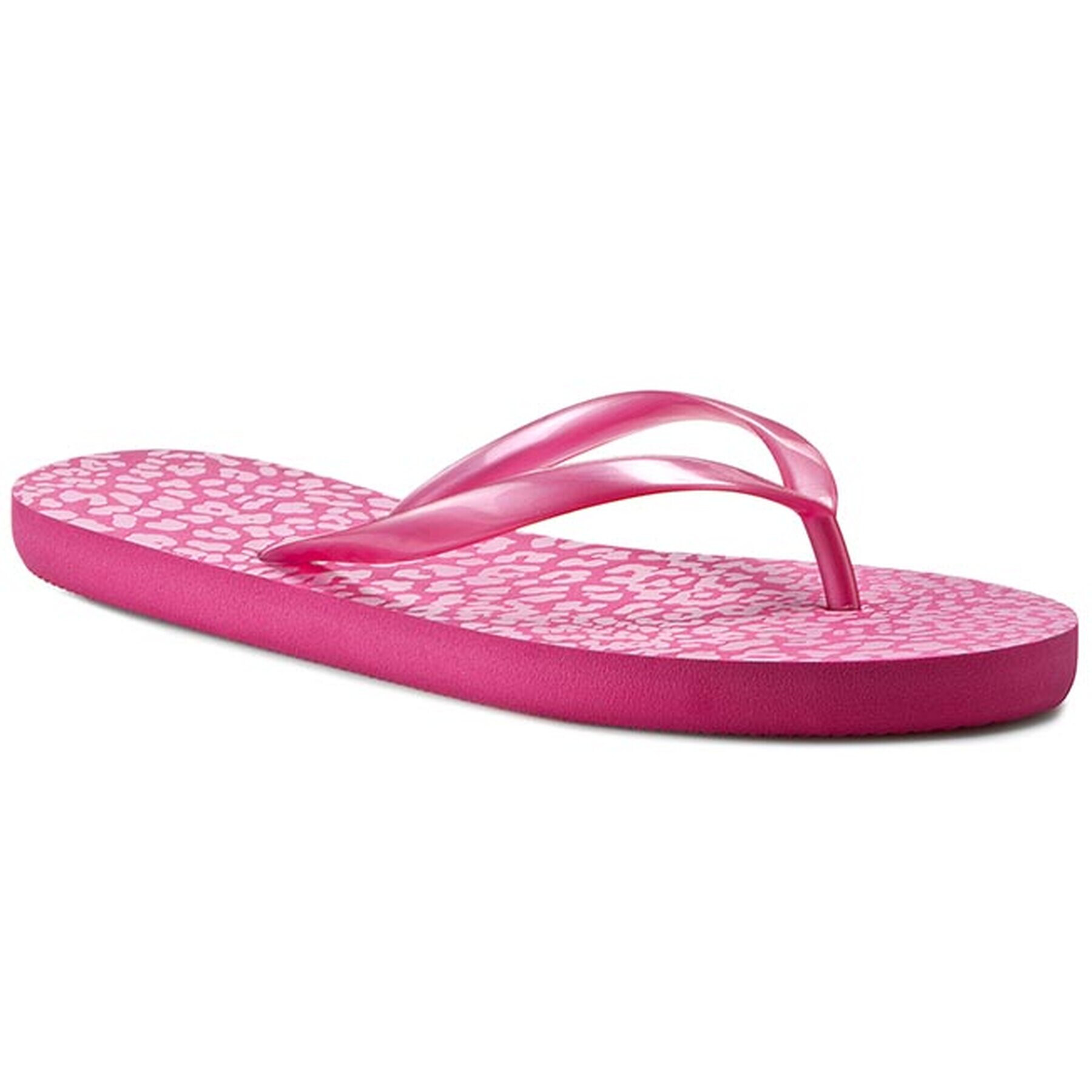 Guess Flip flop Animal Print Flip-Flops E62Z71 RUB58 Roz - Pled.ro