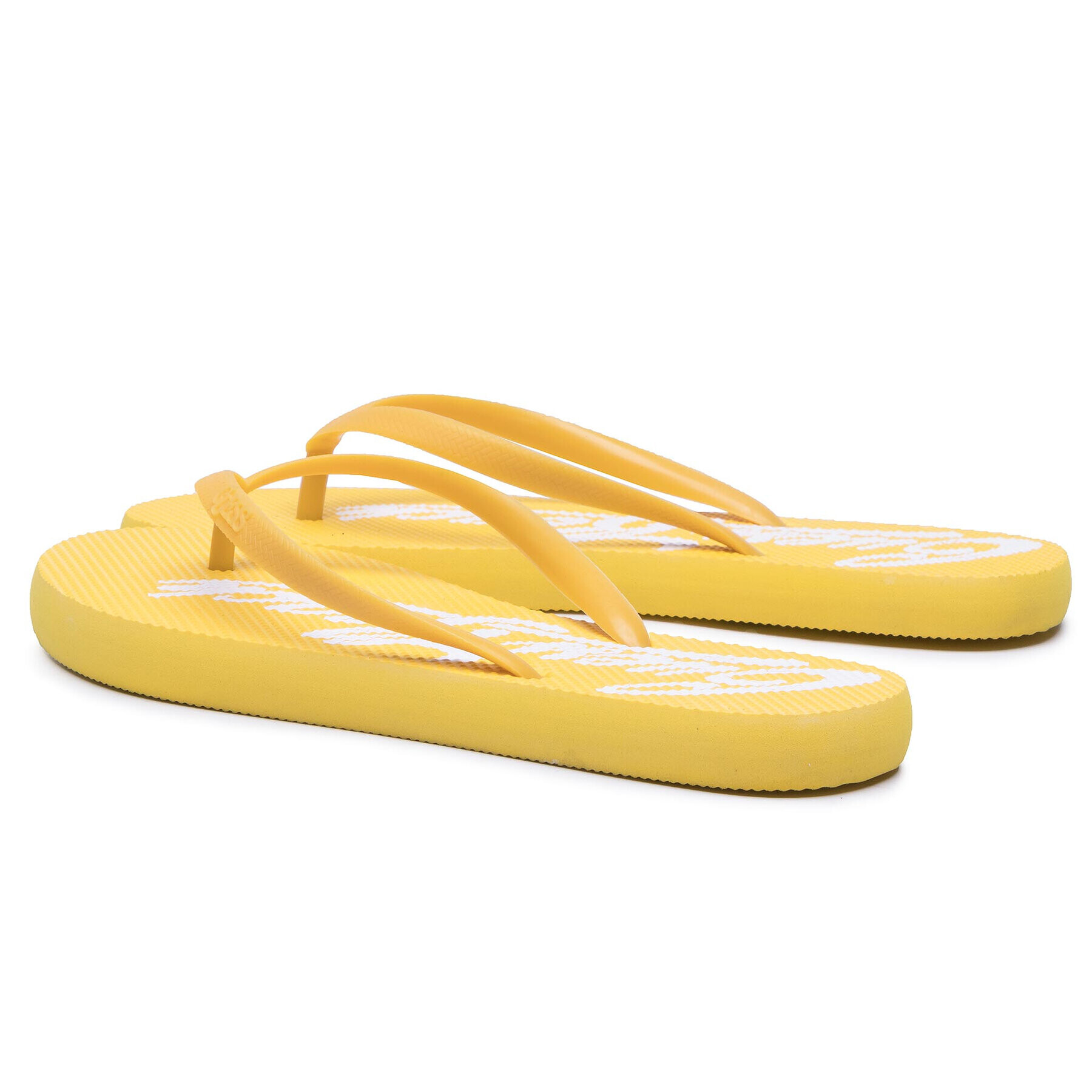 Guess Flip flop Slides E1GZ06 BB006 Galben - Pled.ro