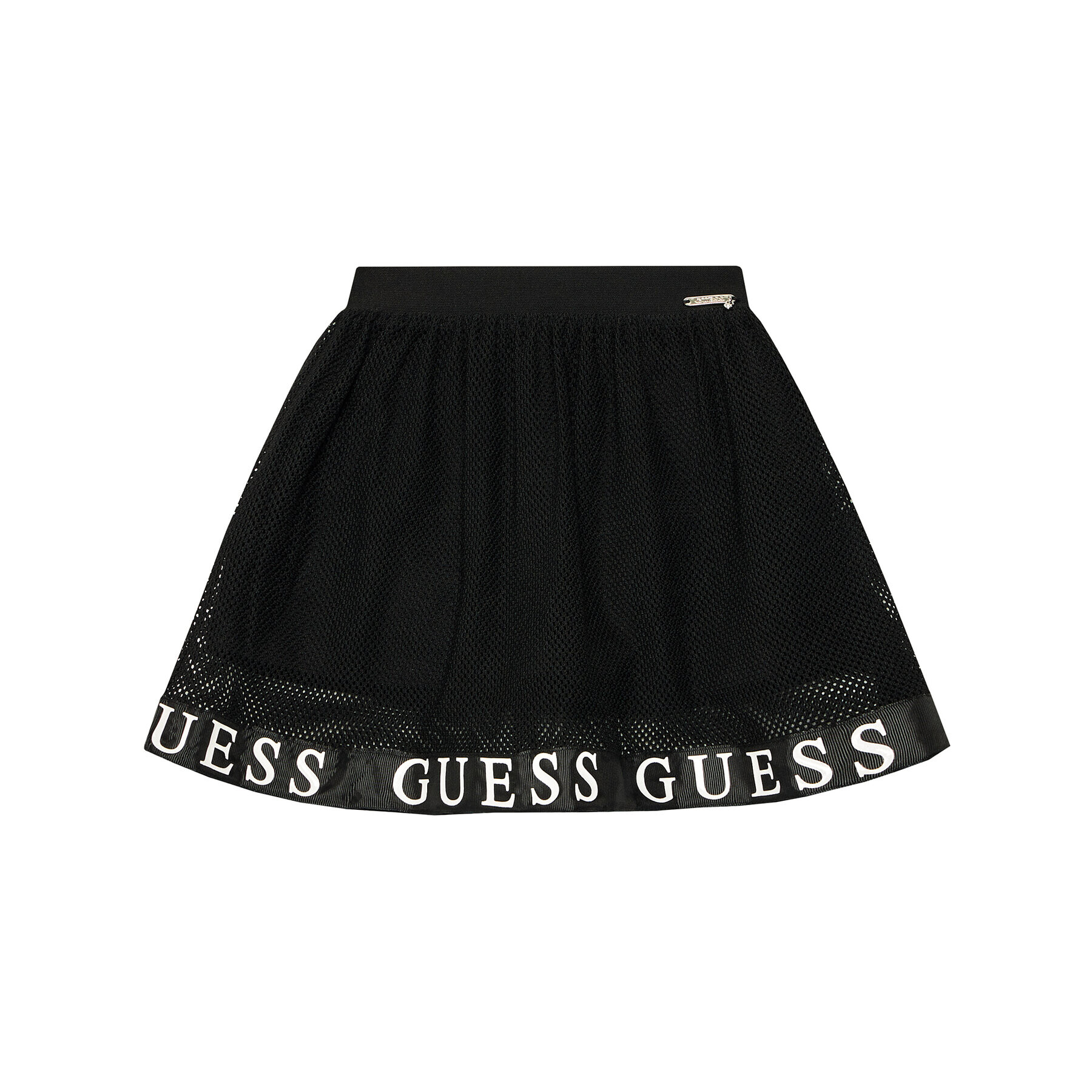 Guess Fustă J1RD04 KACZ0 Negru Regular Fit - Pled.ro