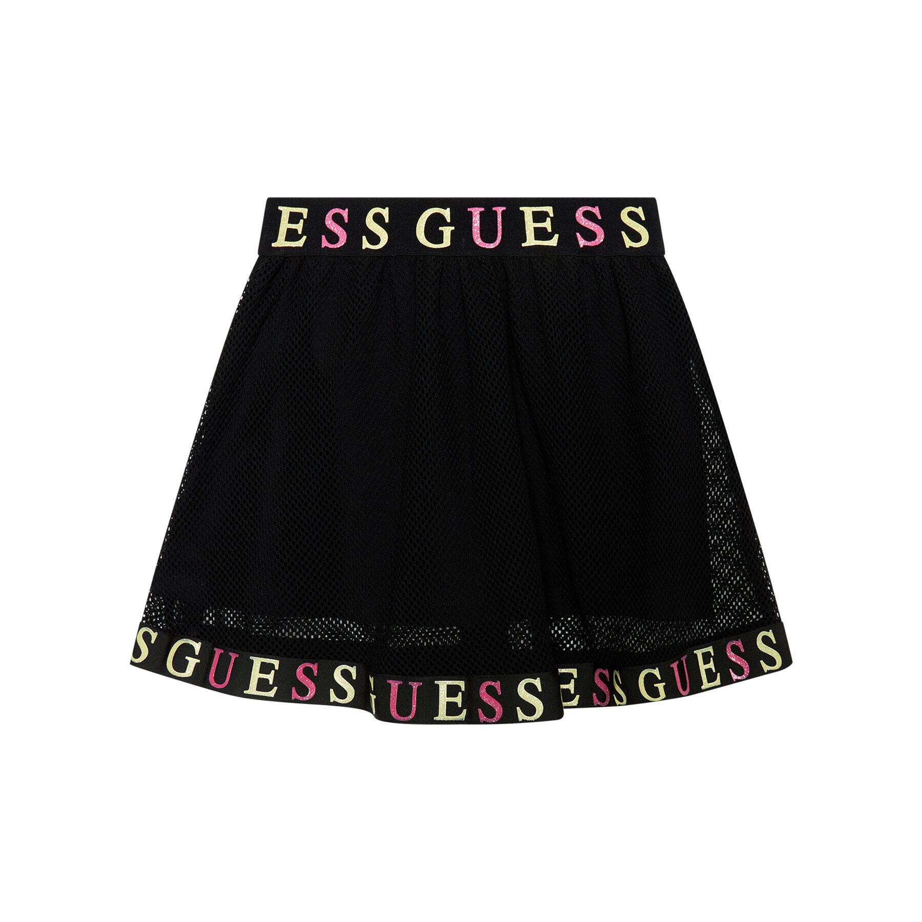 Guess Fustă K1YD02 KACZ0 Negru Regular Fit - Pled.ro