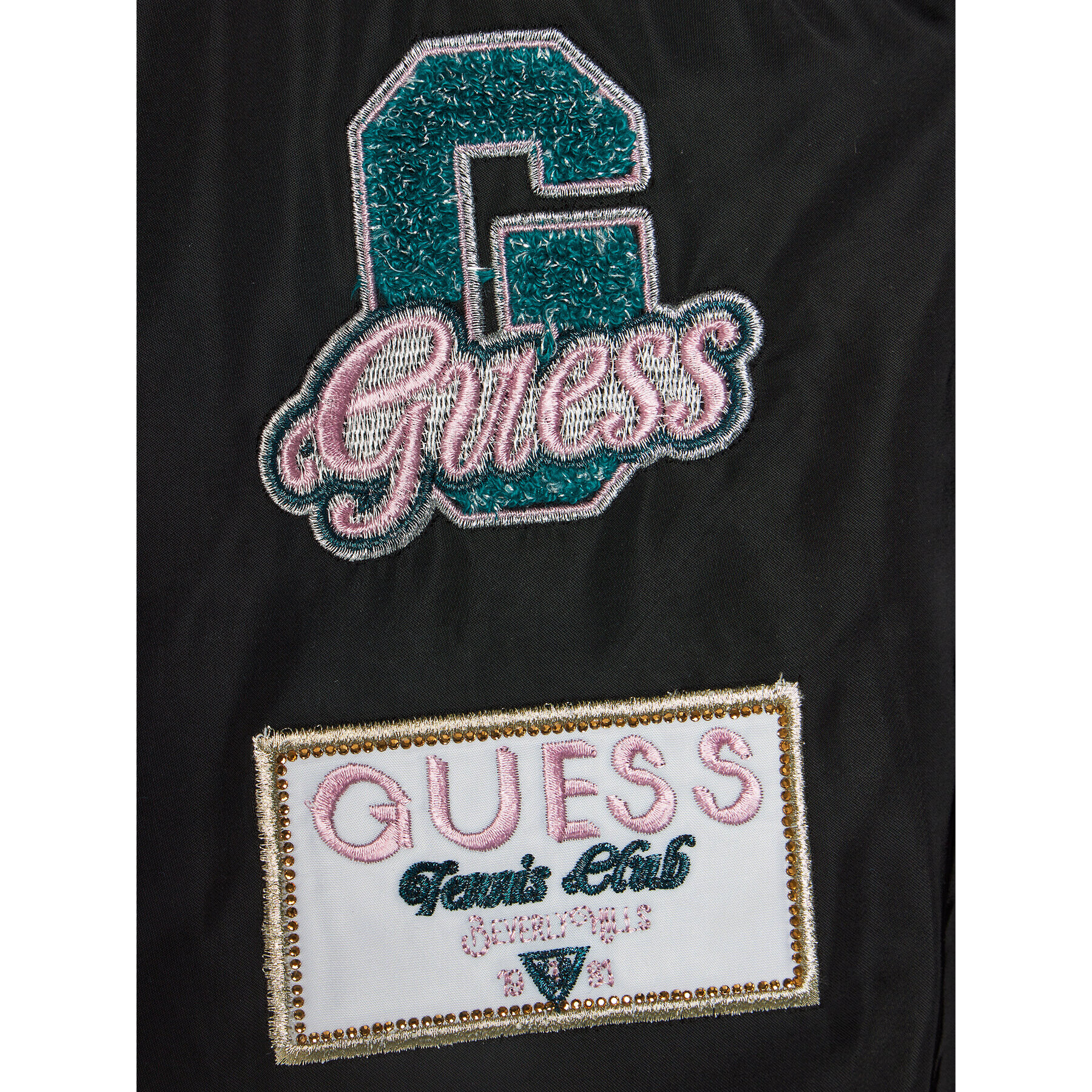 Guess Geacă bomber J4RL01 WFYU0 Negru Regular Fit - Pled.ro