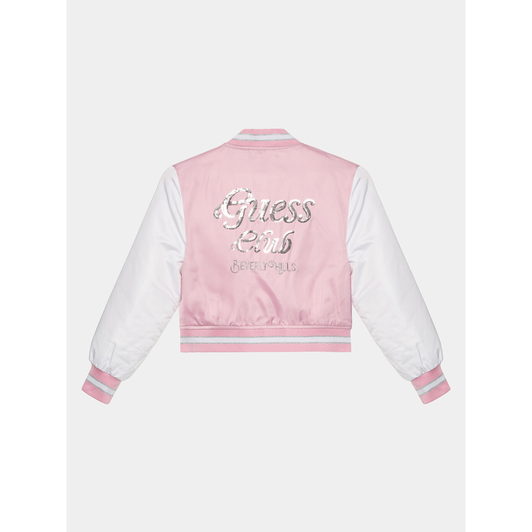 Guess Geacă bomber J4RL01 WFYU0 Roz Regular Fit - Pled.ro