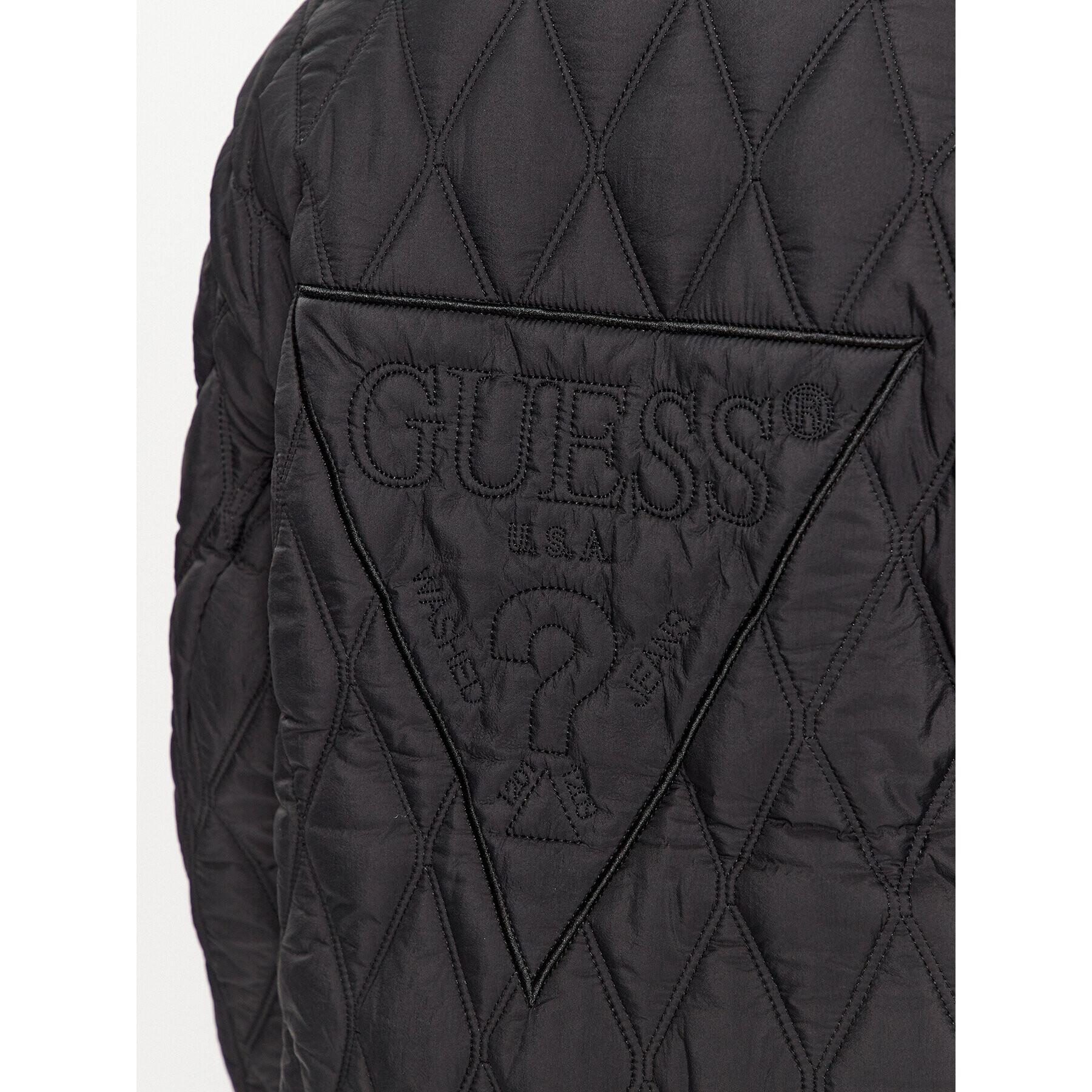 Guess Geacă W3YL17 WFIW2 Negru Relaxed Fit - Pled.ro