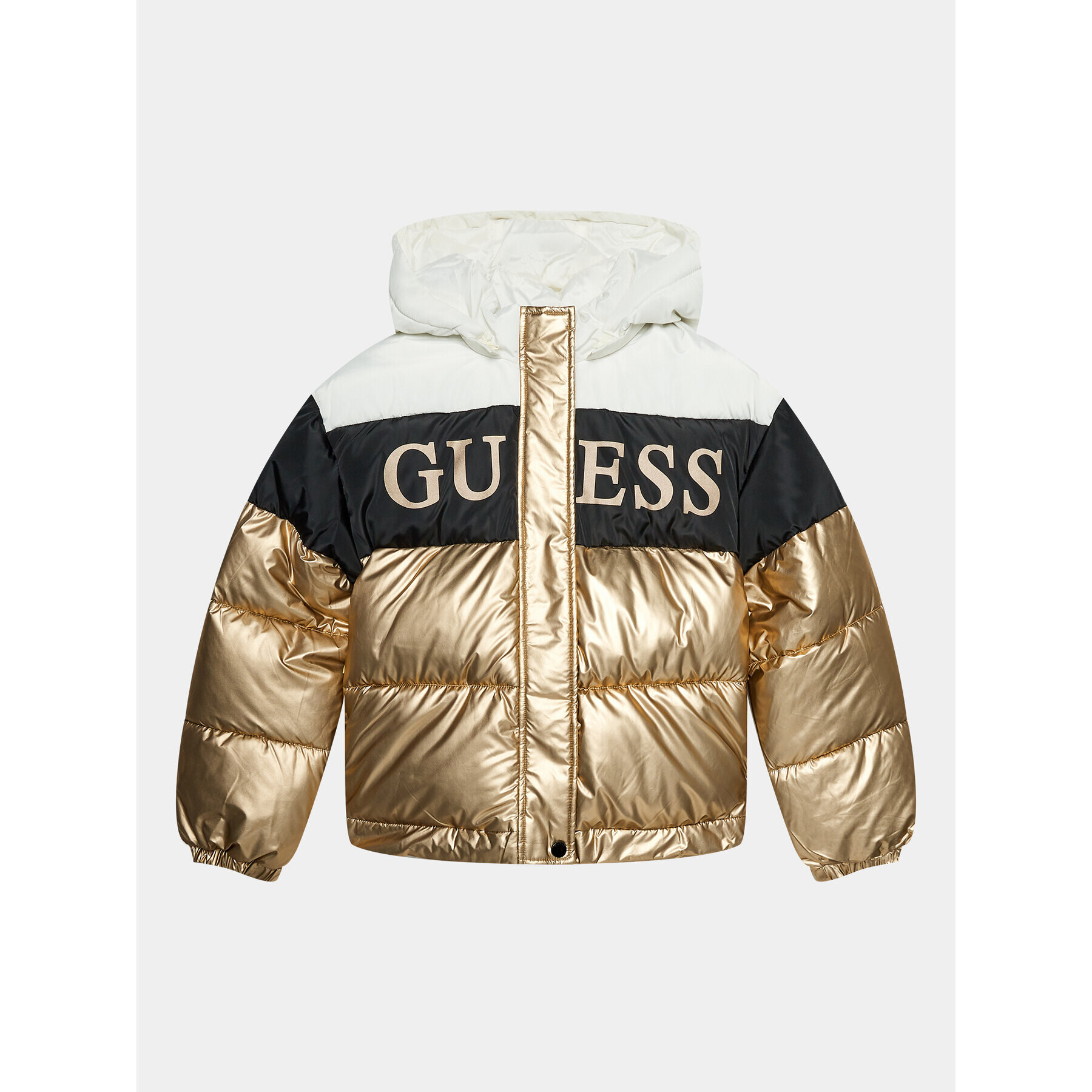 Guess Geacă din puf J3BL03 WBVE0 Auriu Regular Fit - Pled.ro