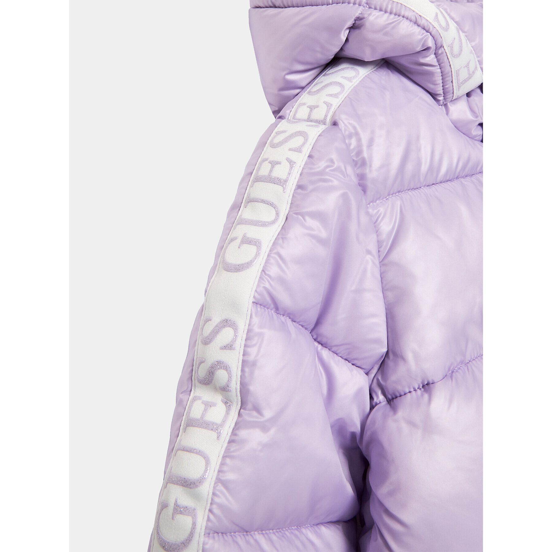 Guess Geacă din puf J3YL15 WEGY0 Violet Regular Fit - Pled.ro