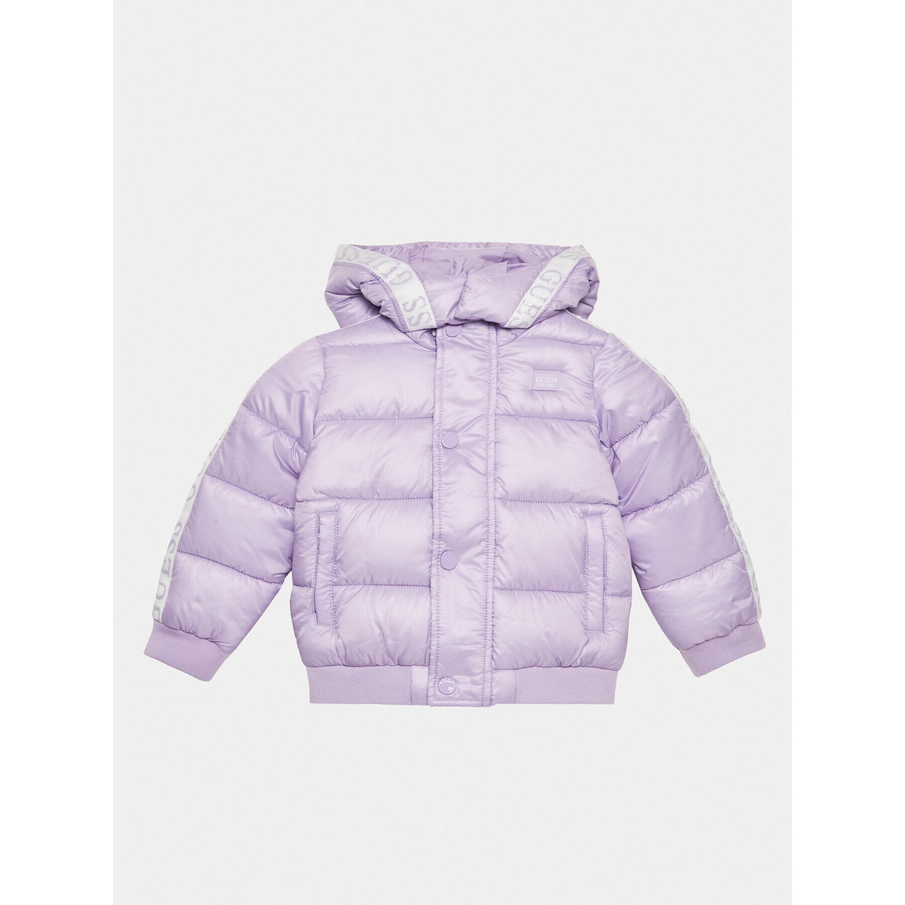 Guess Geacă din puf K3YL08 WEGY0 Violet Regular Fit - Pled.ro