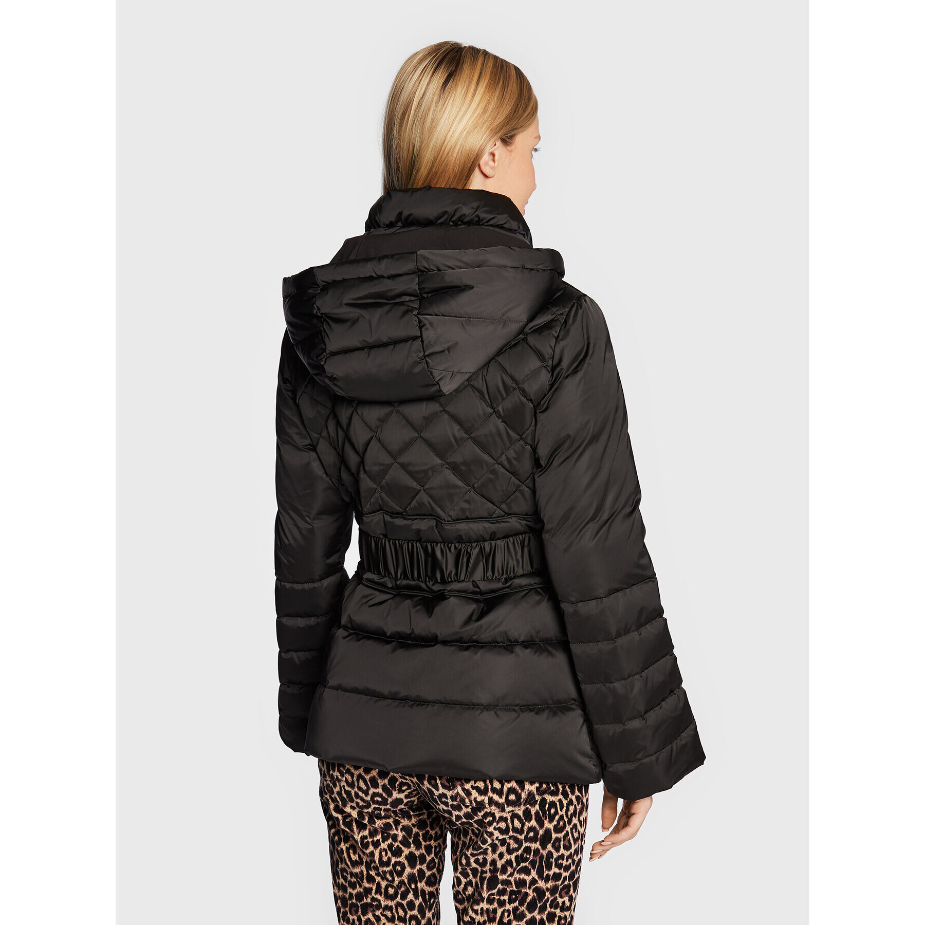 Guess Geacă din puf Laurie W2BL60 WEX52 Negru Regular Fit - Pled.ro