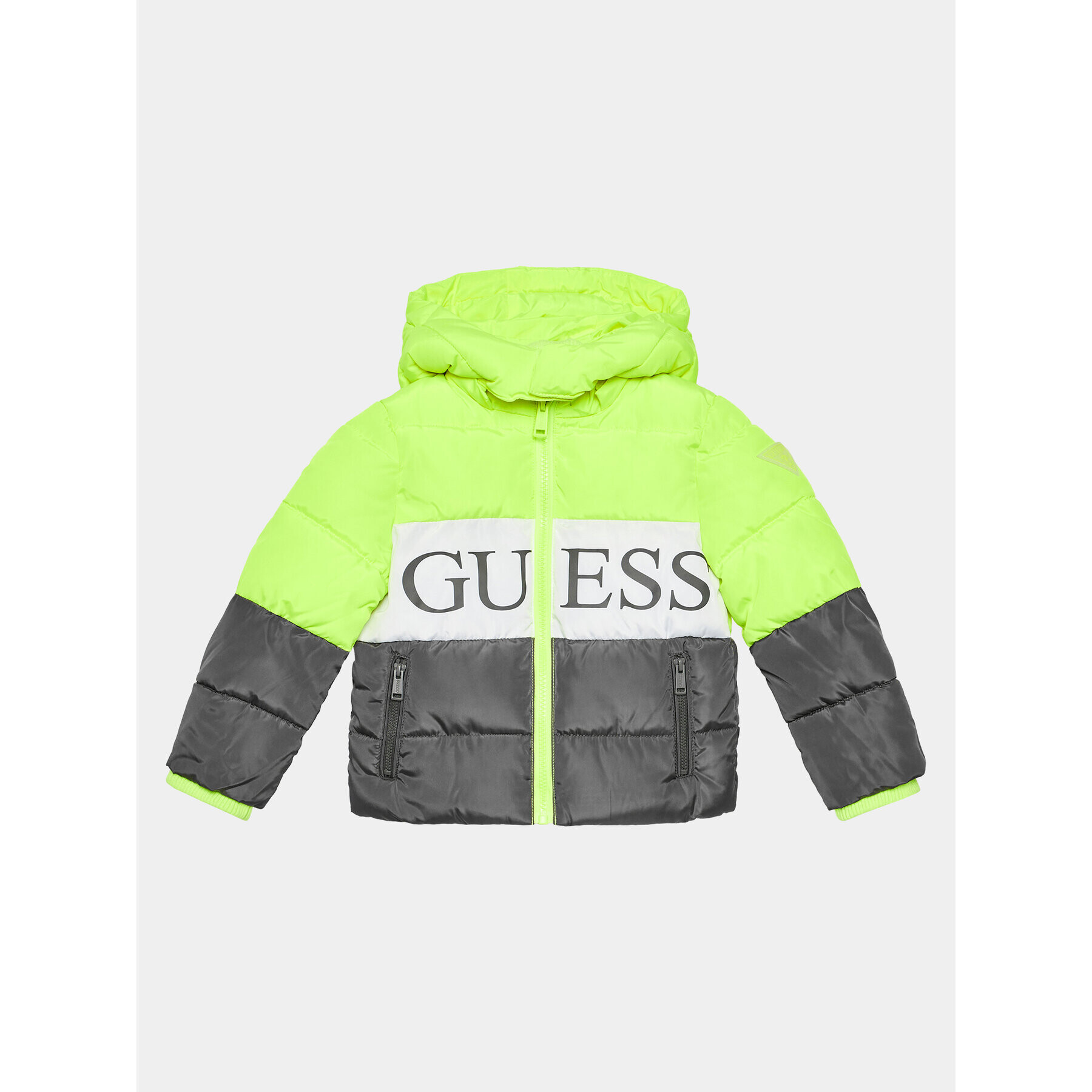 Guess Geacă din puf N3BL02 WB240 Galben Regular Fit - Pled.ro